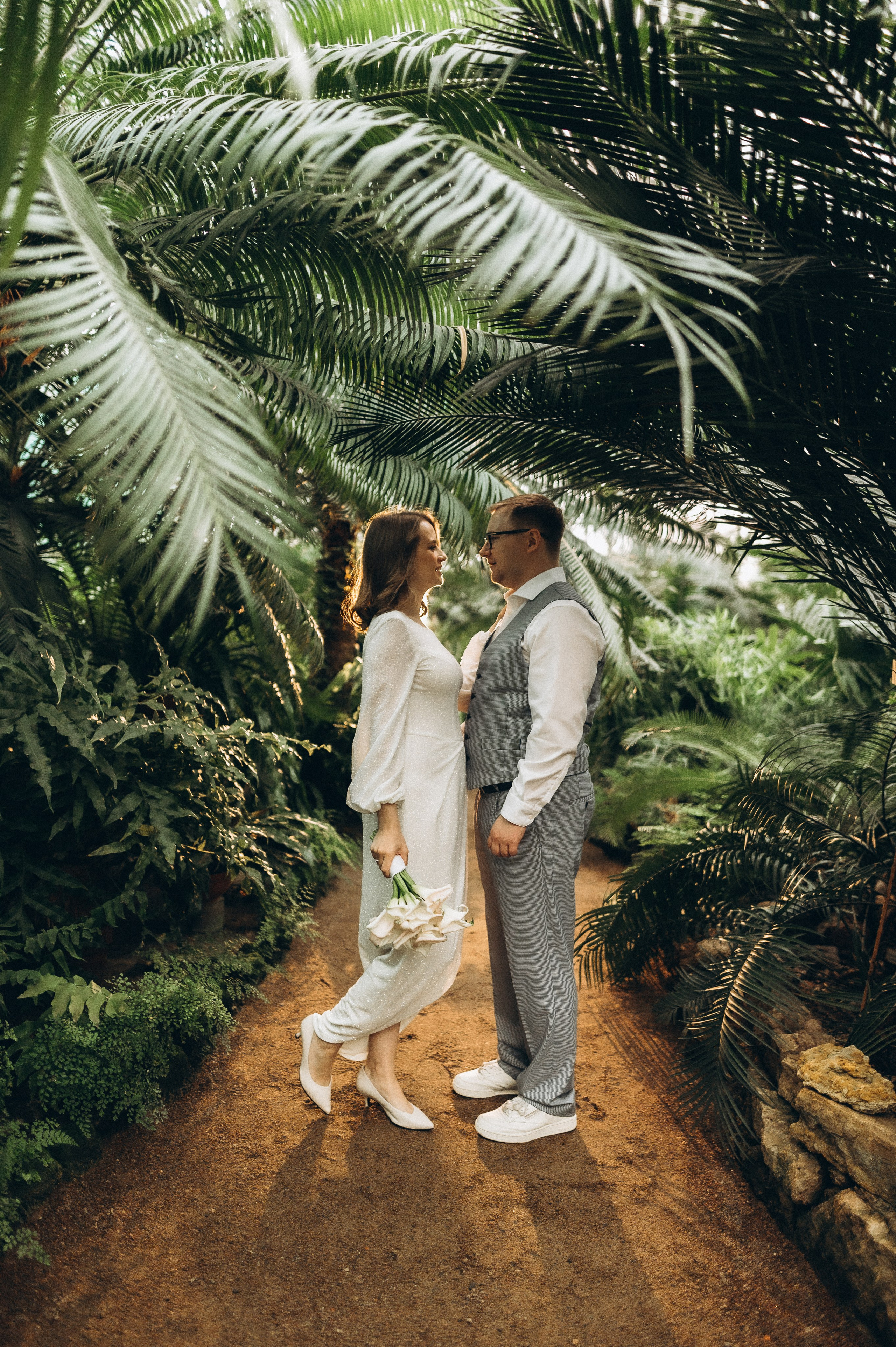 Загс+Оранжерея (камерная свадьба). Фотограф ПИТЕР СПБ Надежда Баранова