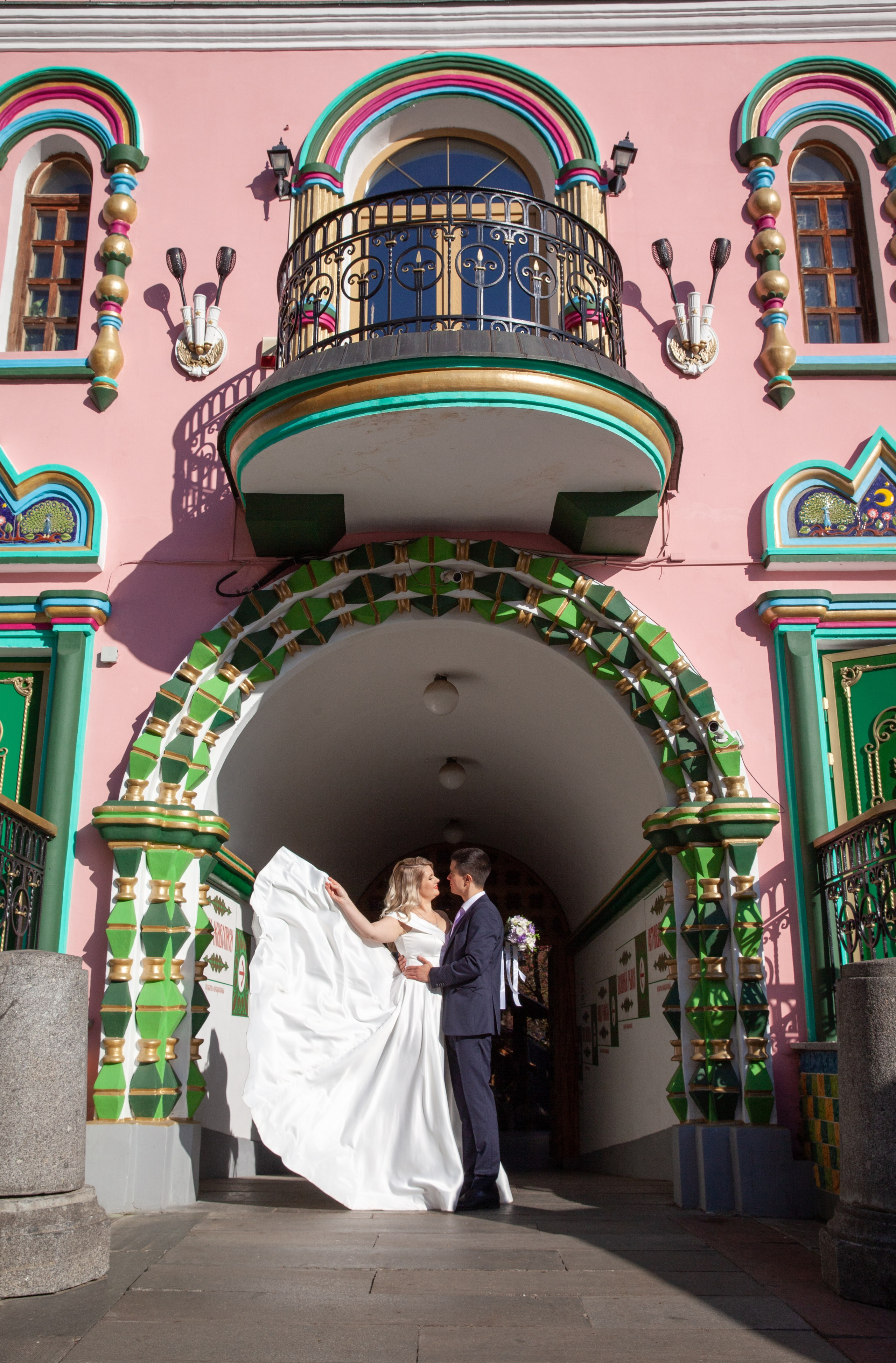 Свадебная фотосессия в Измайловском кремле. Фотограф в Железнодорожном и Балашихе