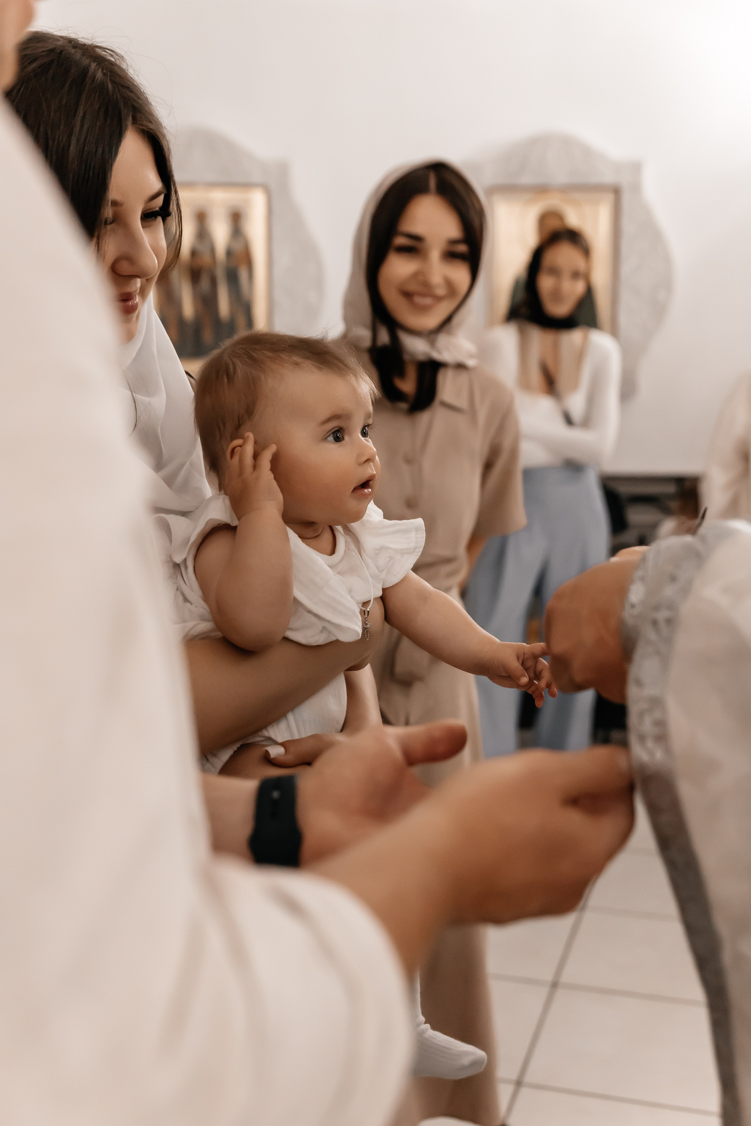 Крещение Ксении. Семейный фотограф Минск Усова Ольга