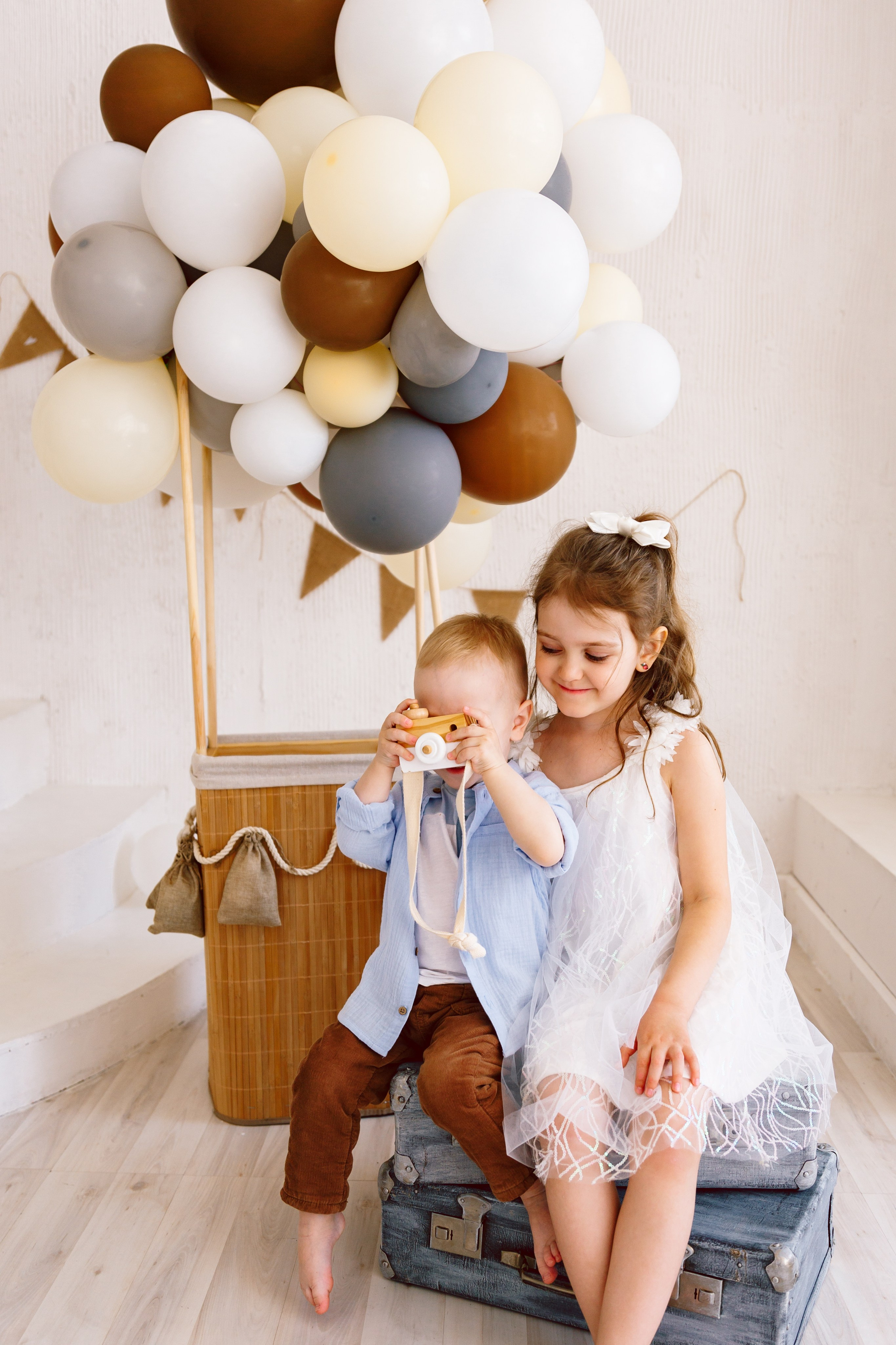 Фотодень «на воздушном шаре» № 1. Фотограф новорожденных Тверь Диана Муляева