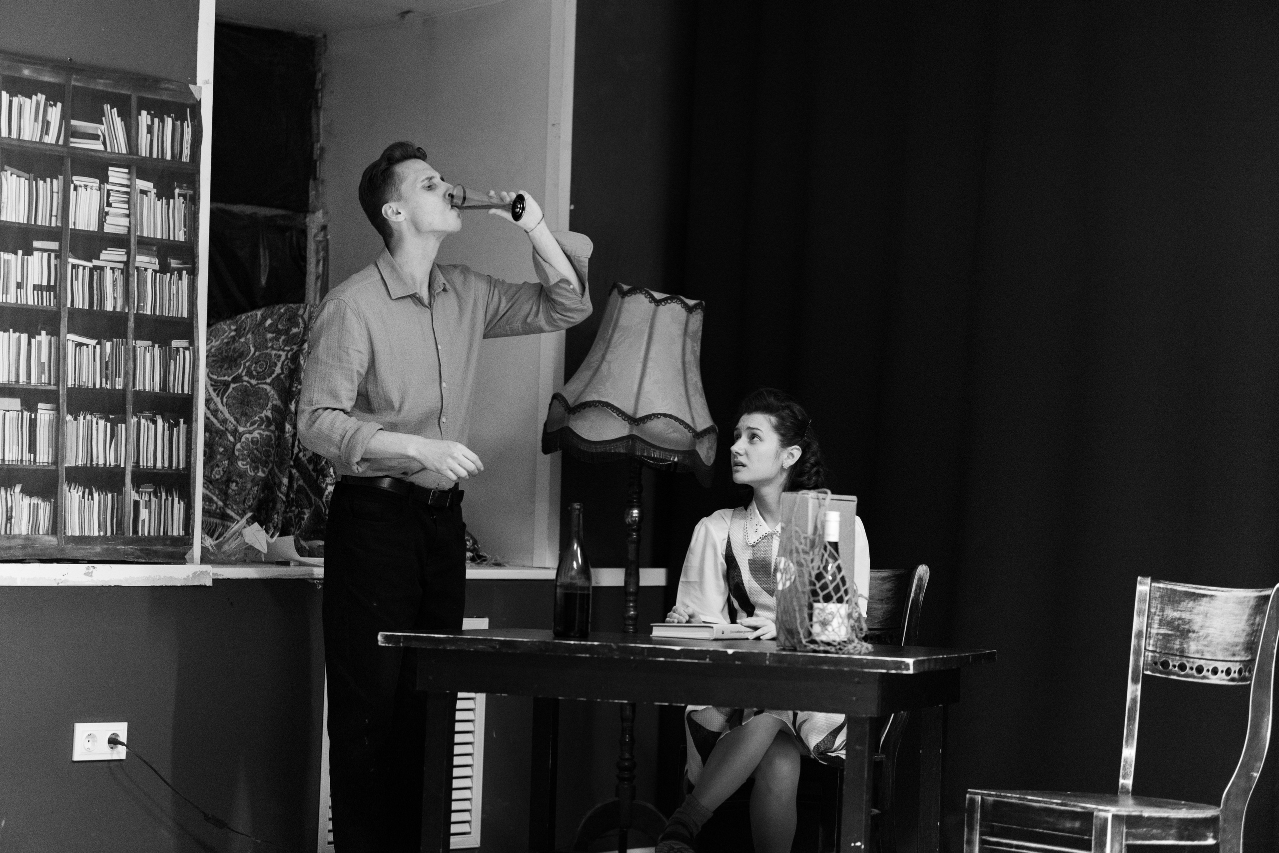 Спектакль «Пять вечеров». Репортажный и портретный фотограф Андрей Гаровский