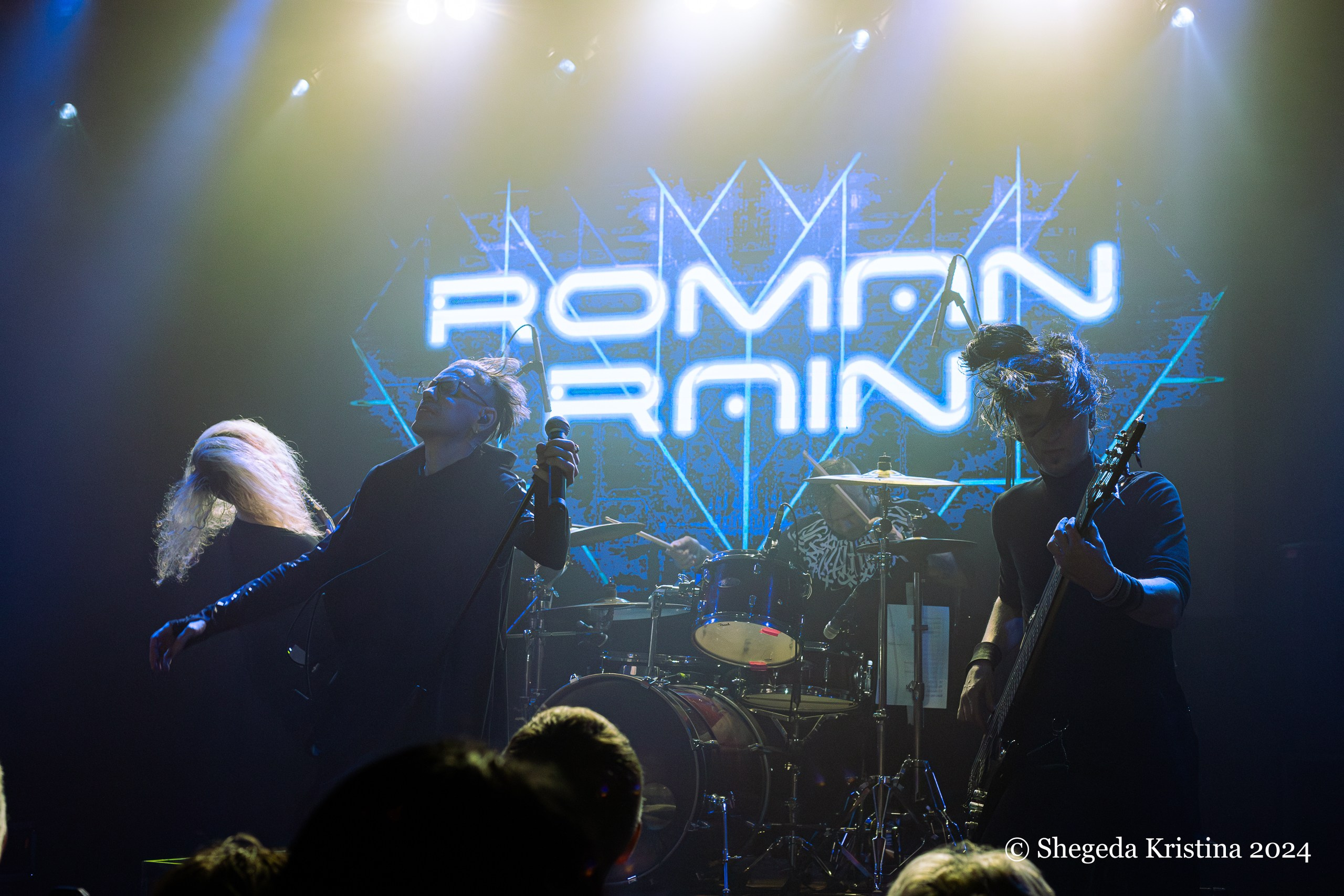 Roman Rain, концерт в клубе Serdce, Питер
