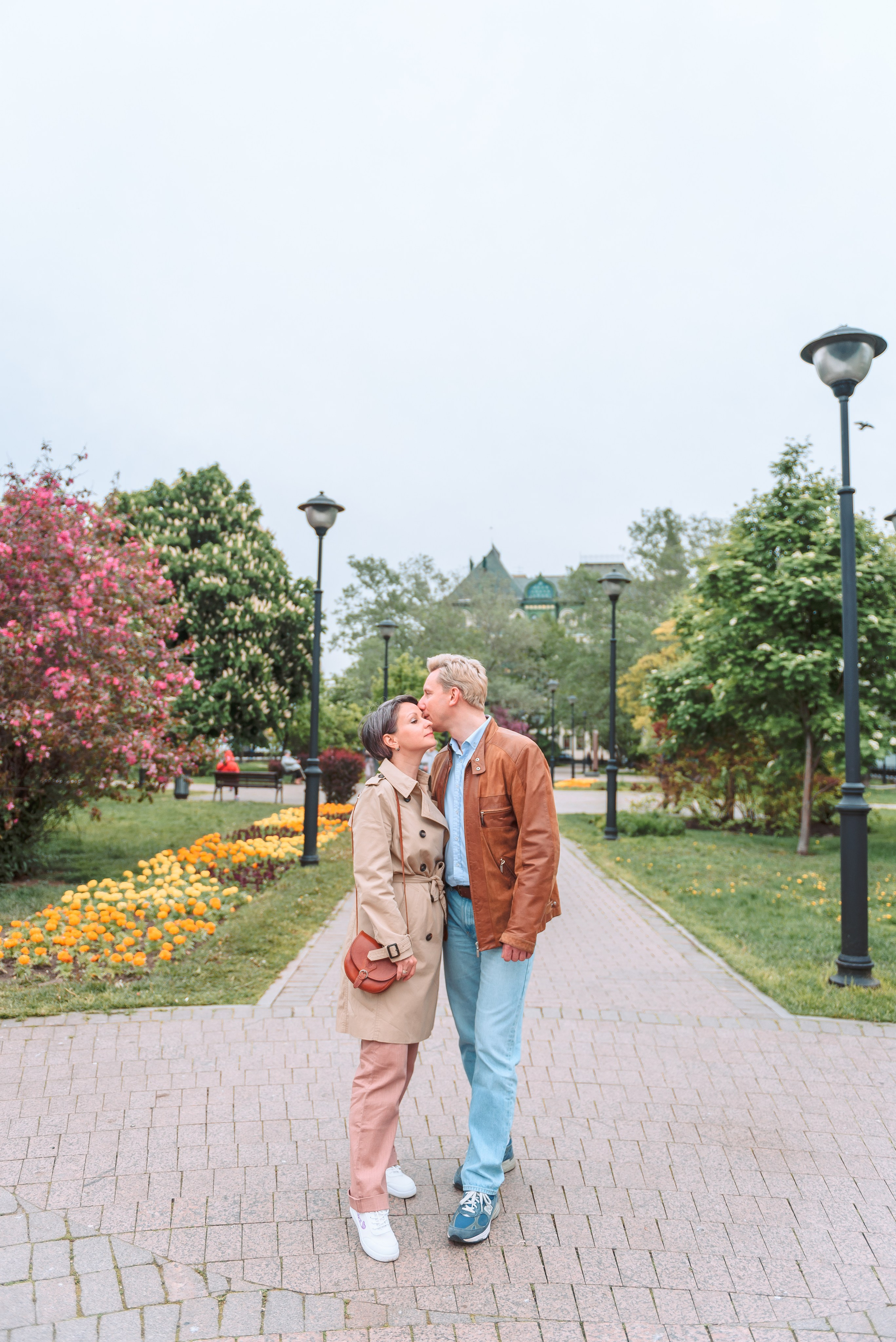 Весенняя прогулка Виктора и Наталии. Свадебный и семейный фотограф в Москве Юлия Винник