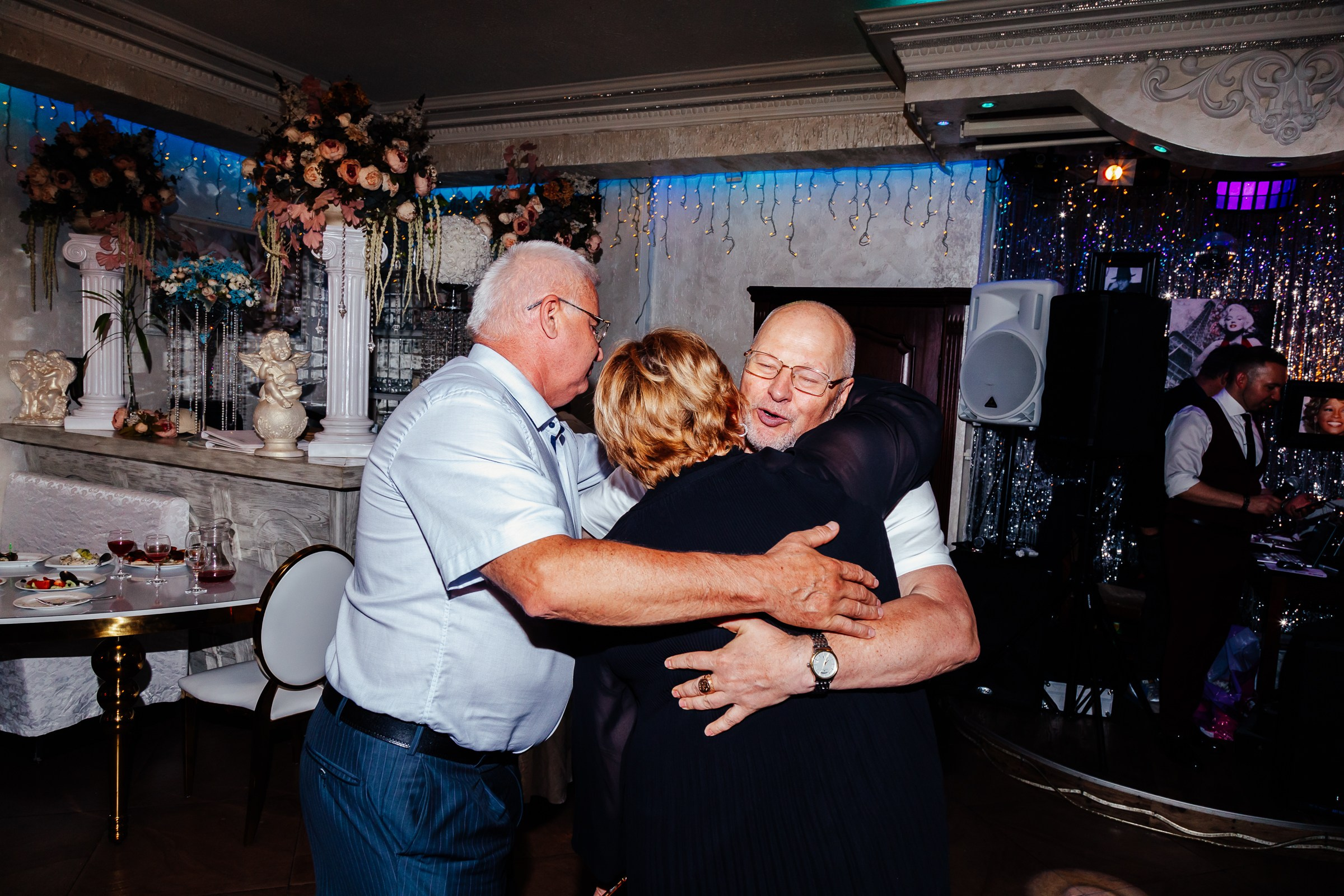 Семейная вечеринка на юбилее. Репортажный и семейный фотограф в Москве