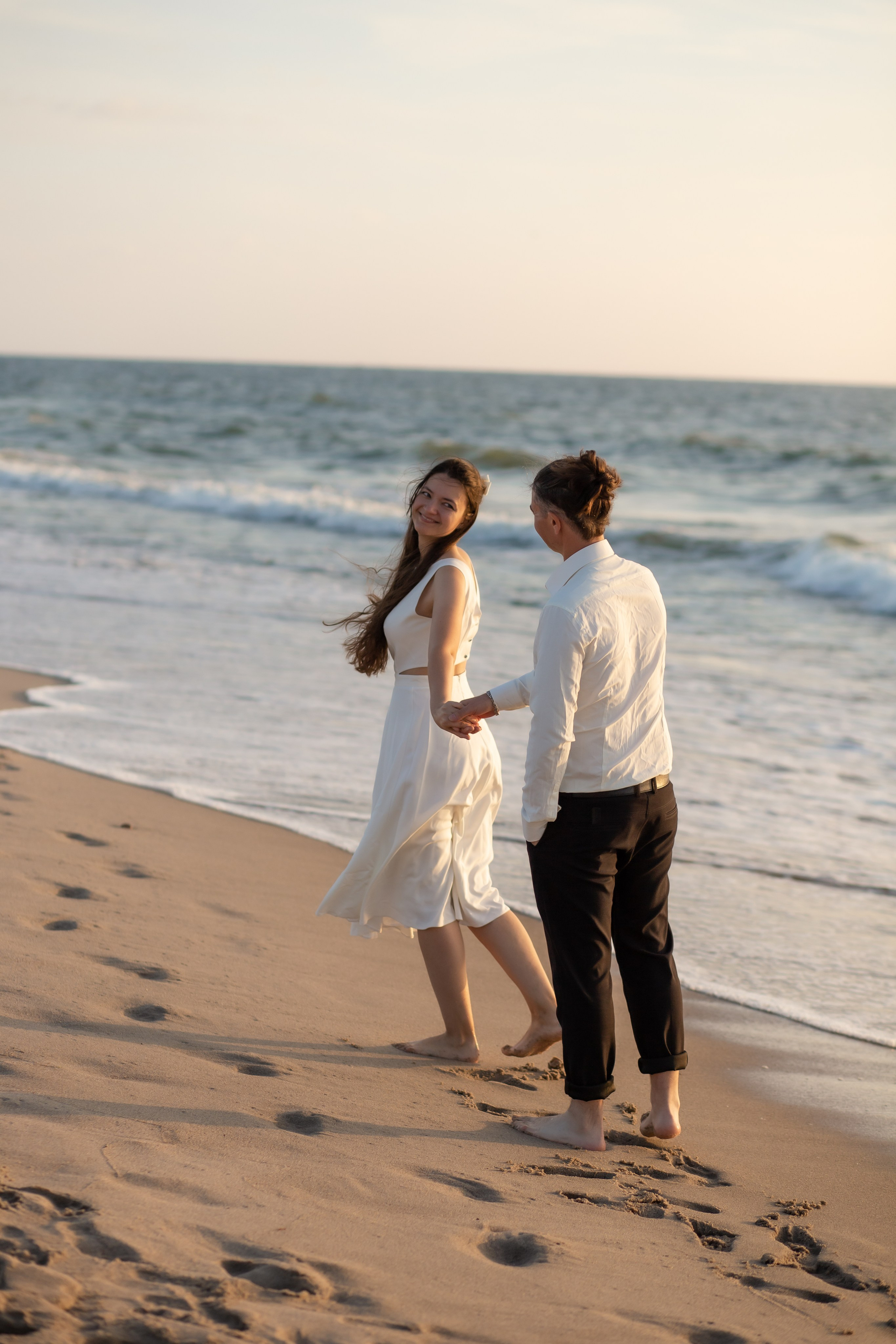 Ирина и Данил. Закат. Фотограф в Калининграде Решетникова Алина