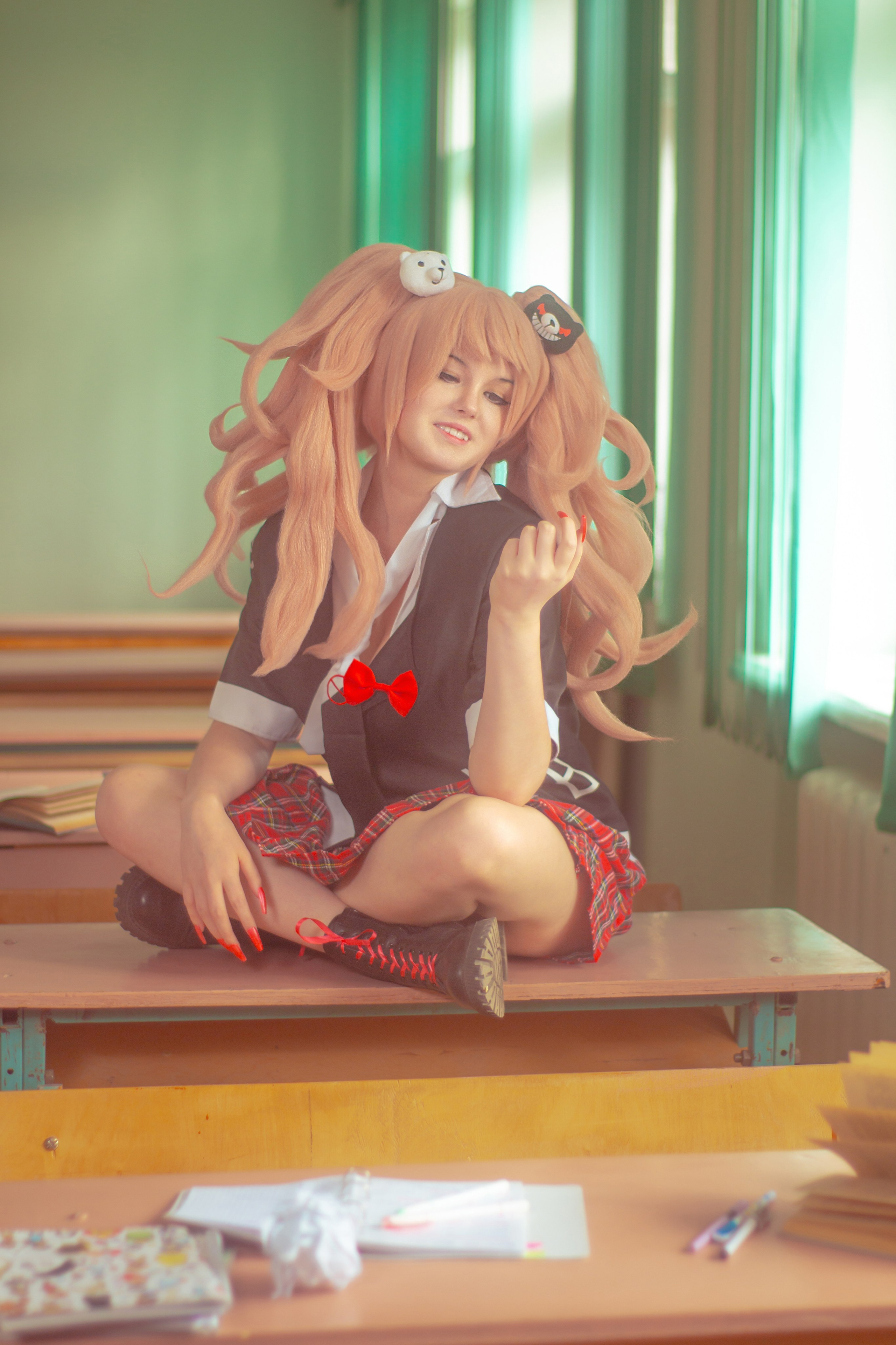Enoshima Junko & Tsumiki Mikan (Danganronpa), Магадан-Ола 2024. Фотограф NotSilver
