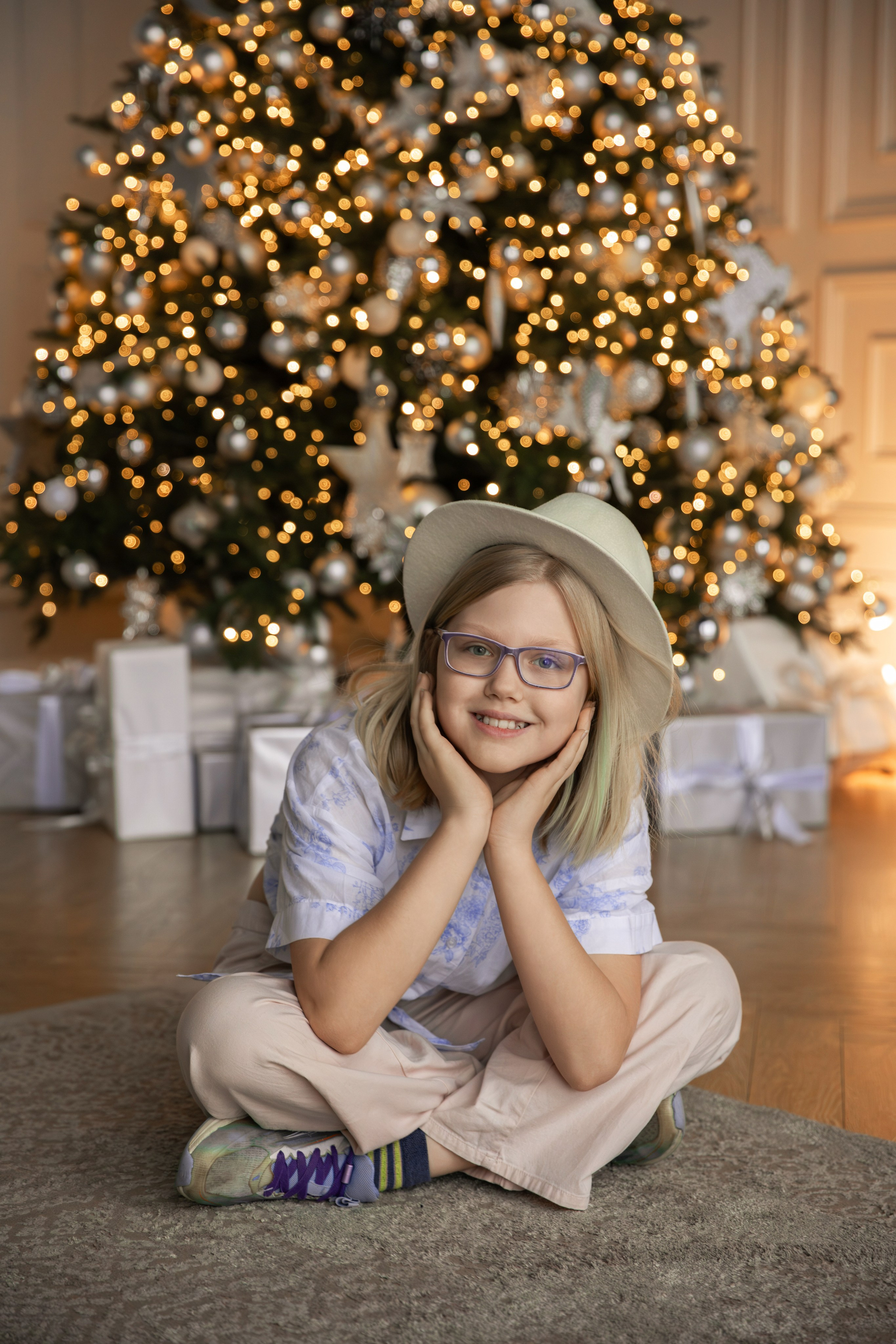 Семейный новый год. Семейный и женский фотограф в Москве Надежда Воробьева