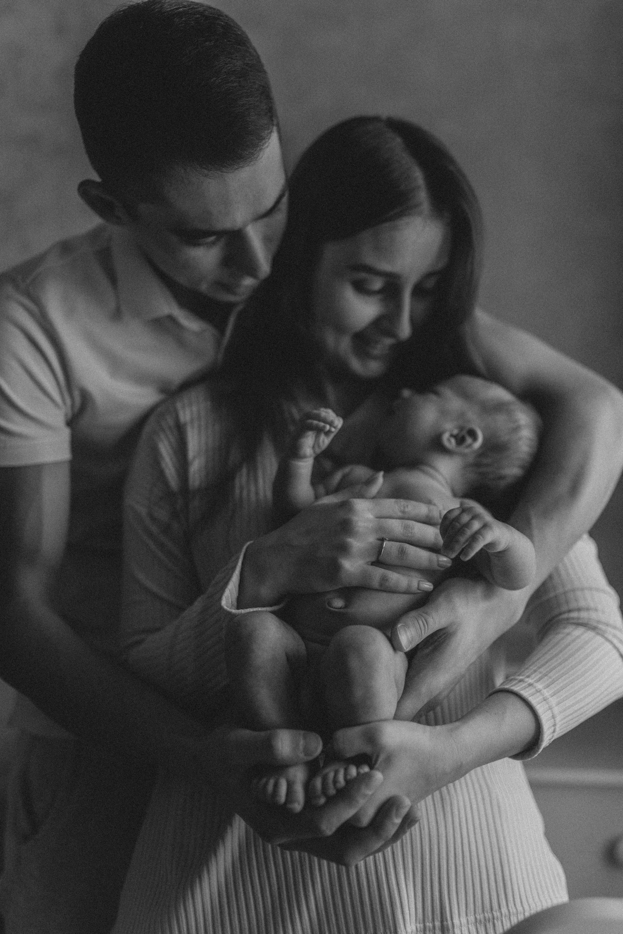 Наташа, Сергей и малыш Александр. Семейный и контент фотограф в Москве и Троицке Горелова Лизавета