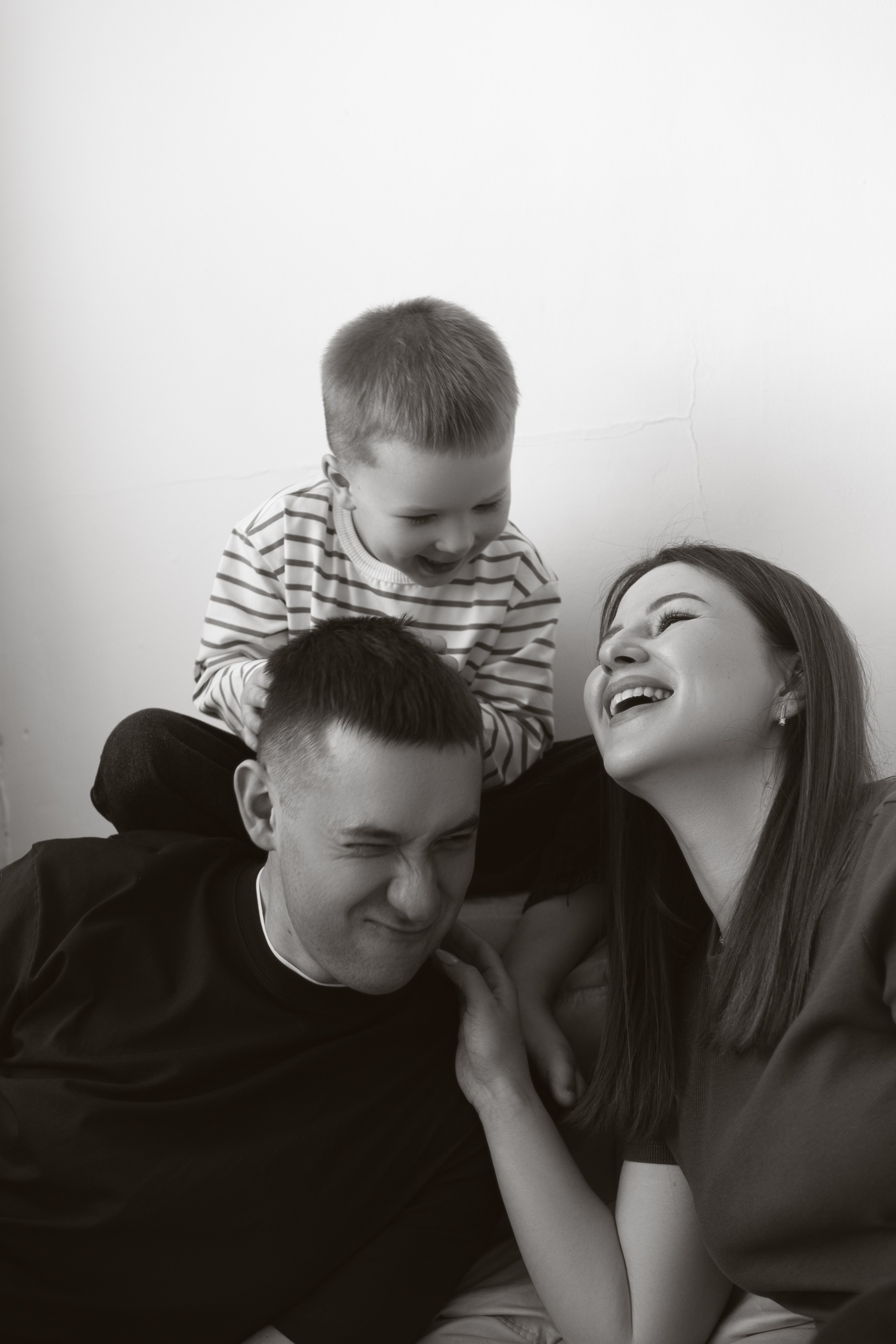 Алёна, Владимир и Миша. Фотограф Алина Кучумова