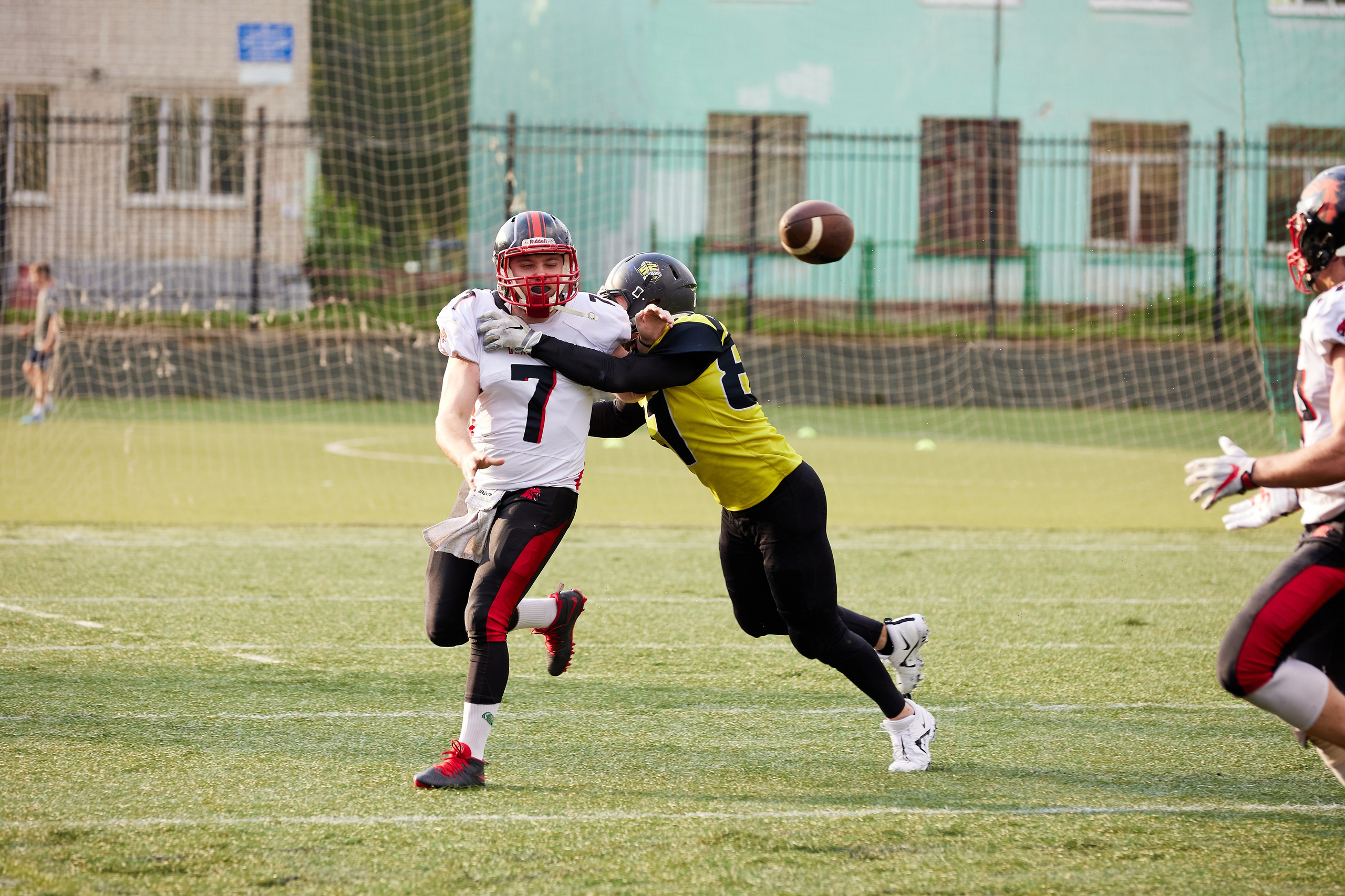 Американский футбол. Матч Чемпионата России — Рейдерс52 — Драконы. Светлана Родионова — фотограф спортивный и не только