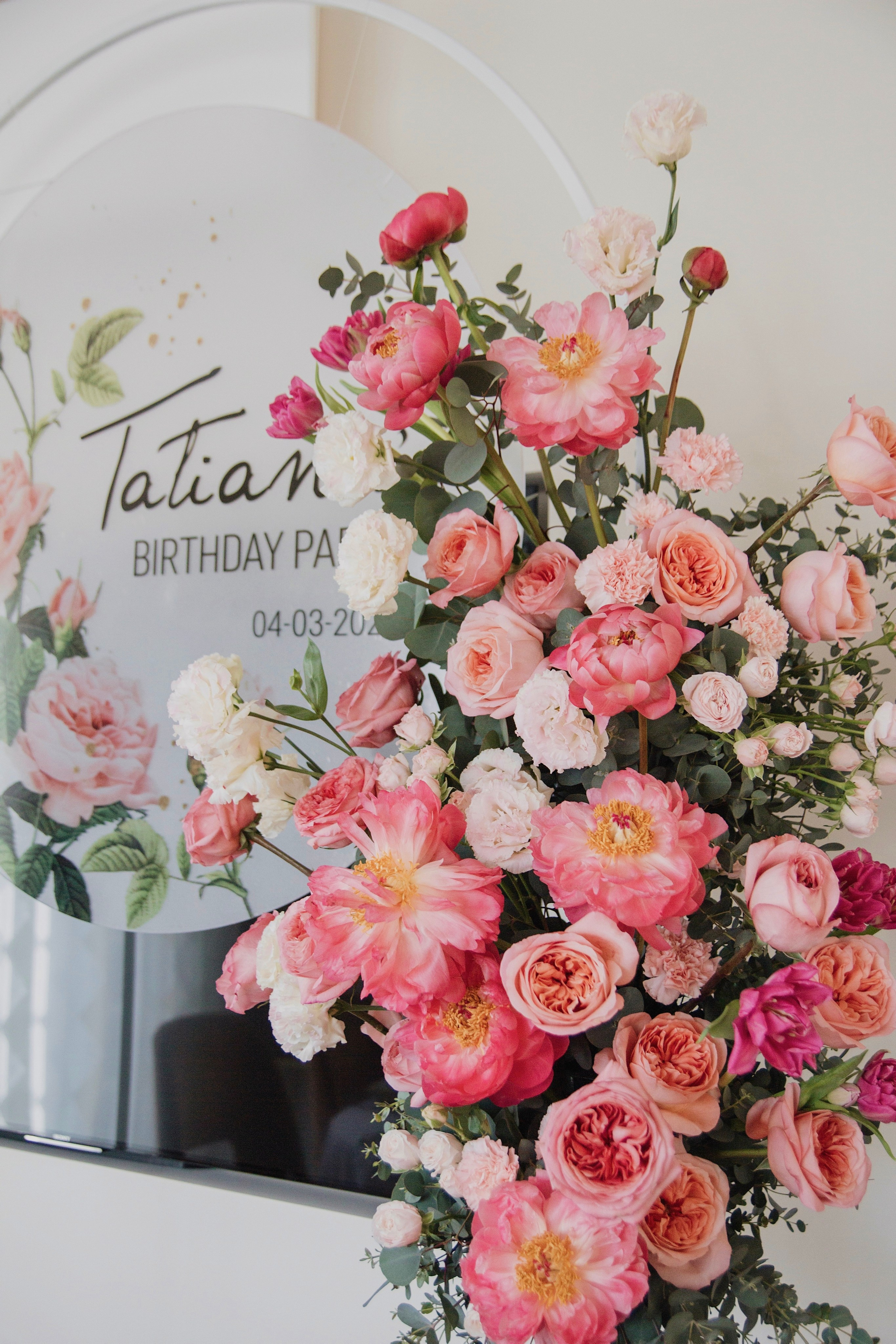 День рождения Татьяны. Ксения Почтарь. Декоратор и флорист, город Владивосток