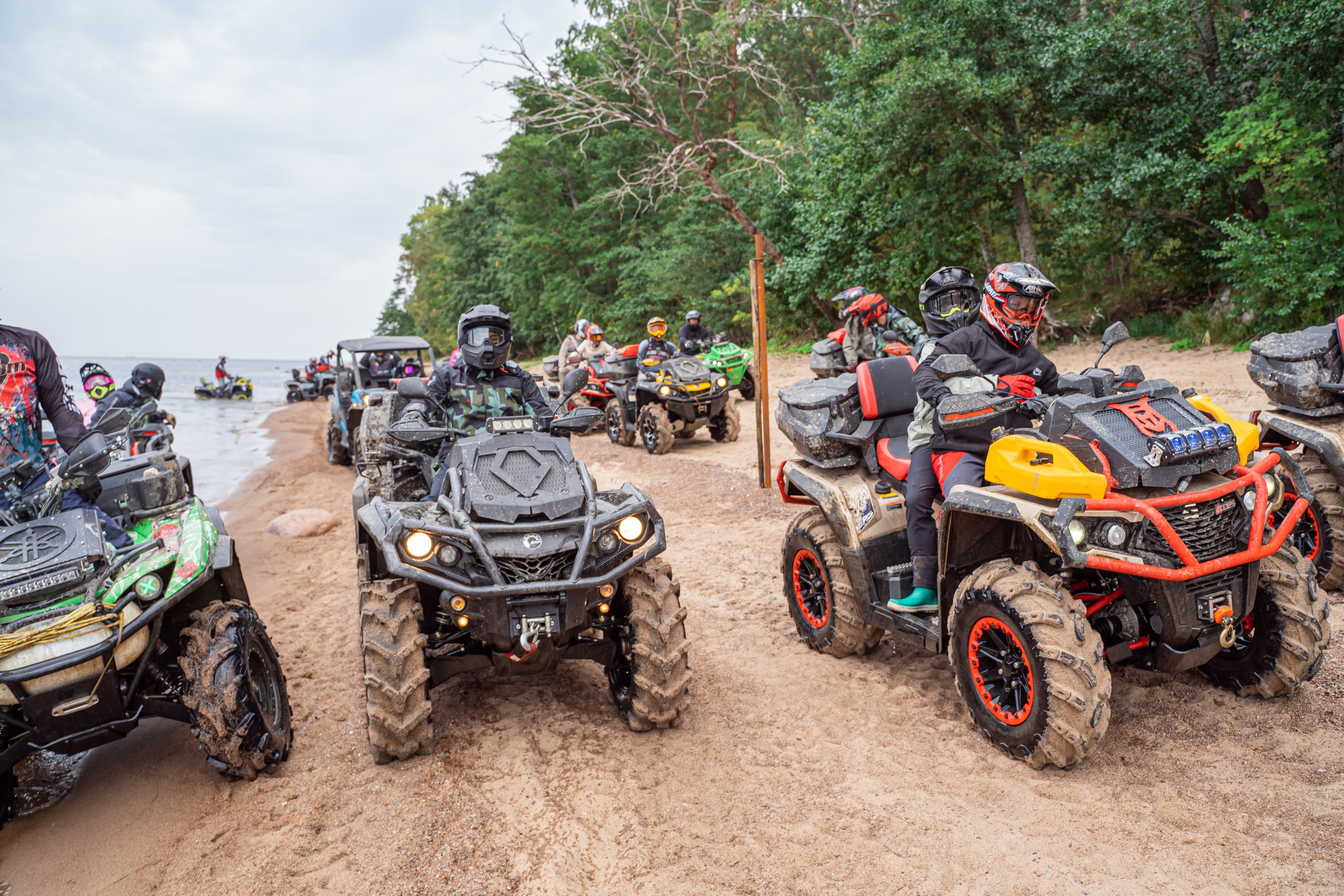 Квадровыезд —спортивный репортаж в Ленинградской области. Свадебный, семейный, портретный, репортажный фотограф в Санкт-Петербурге