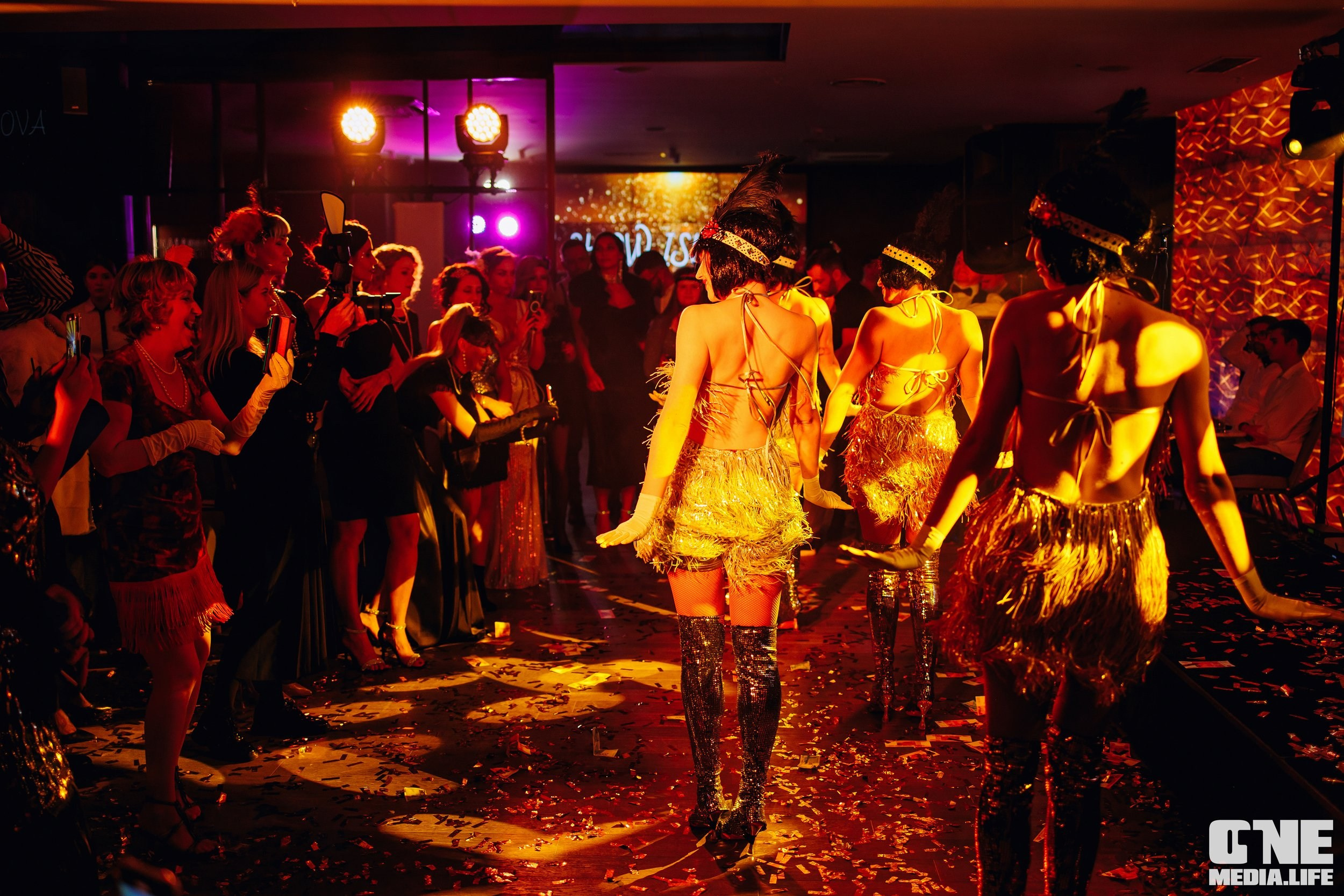 Вечеринка в стиле GATSBY. One Media Life: фоторепортажи, фотоотчеты с мероприятий и заведений