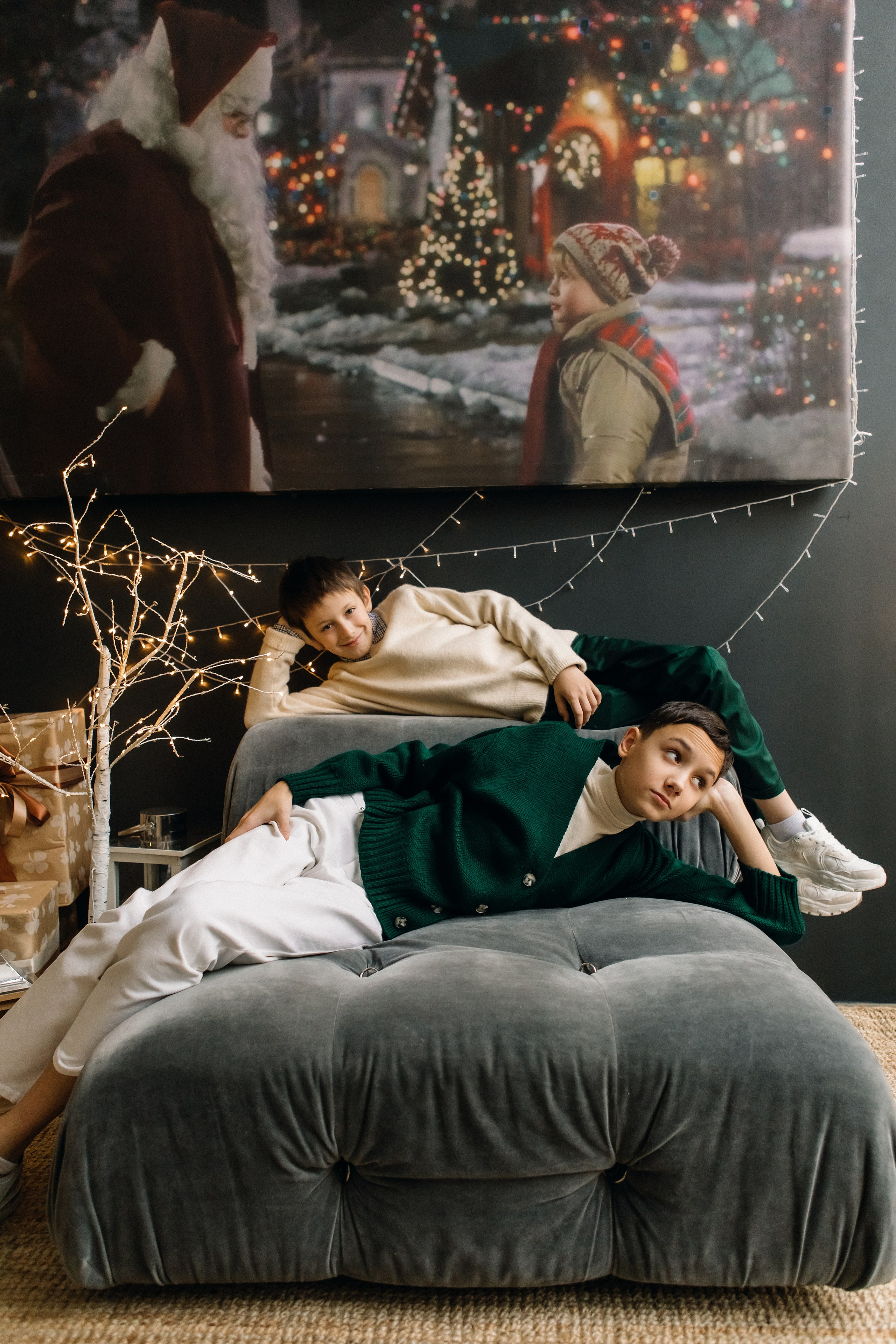 Надя, Макс и Матвей. Фотограф в Москве Ольга Сатони