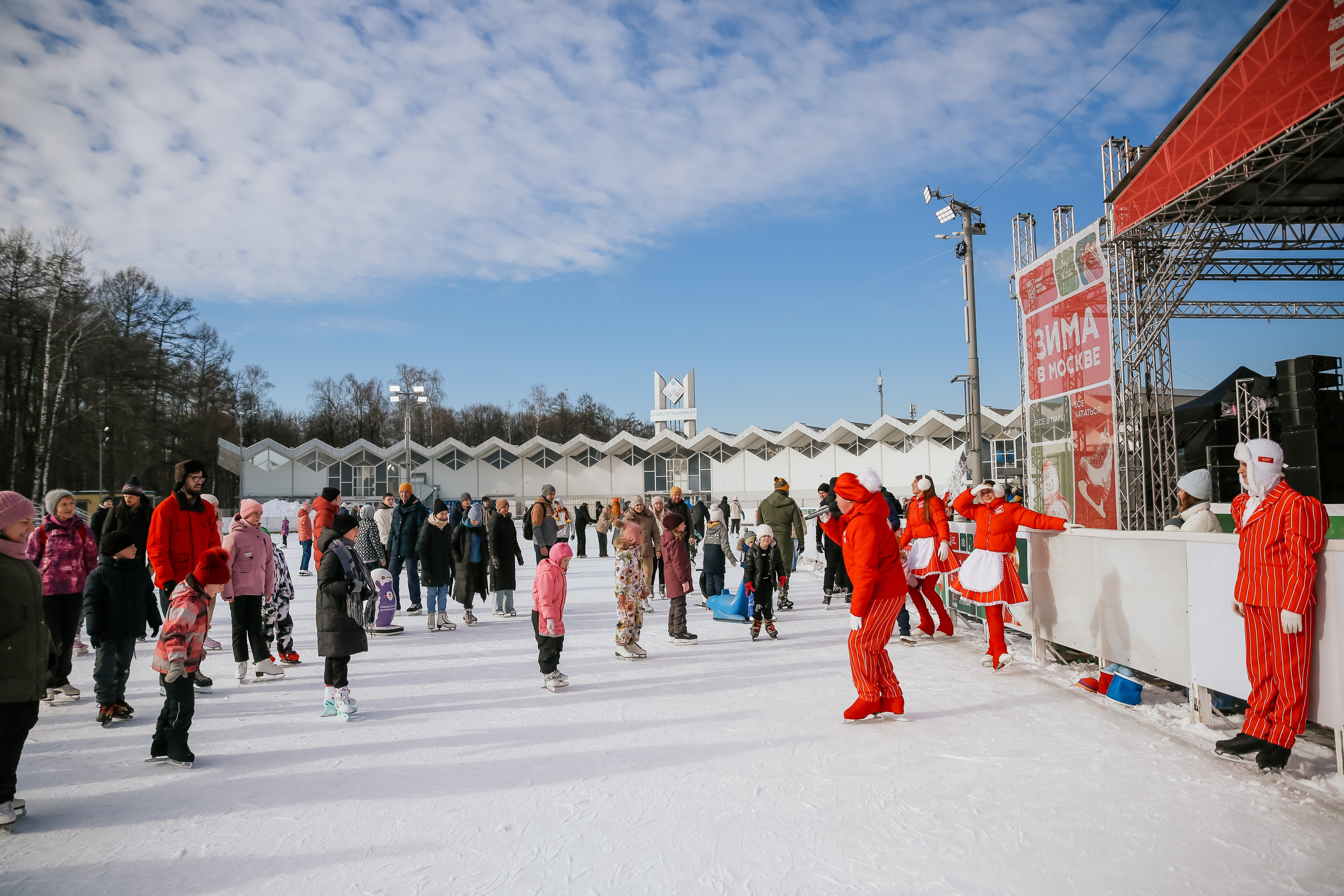 Ледовое шоу Сокольники Московское Чаепитие. Фотограф и видеограф Анна Домашенко