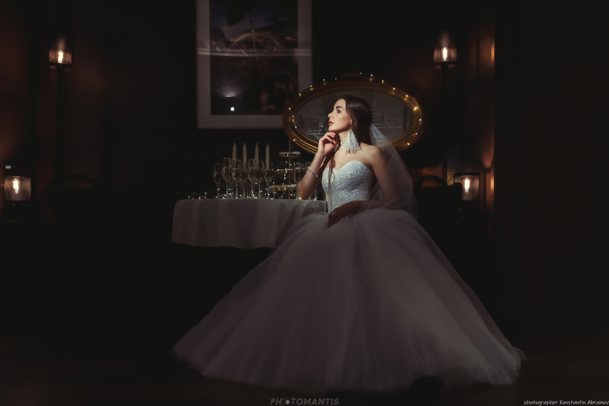 Утро жениха и невесты. Photomantis