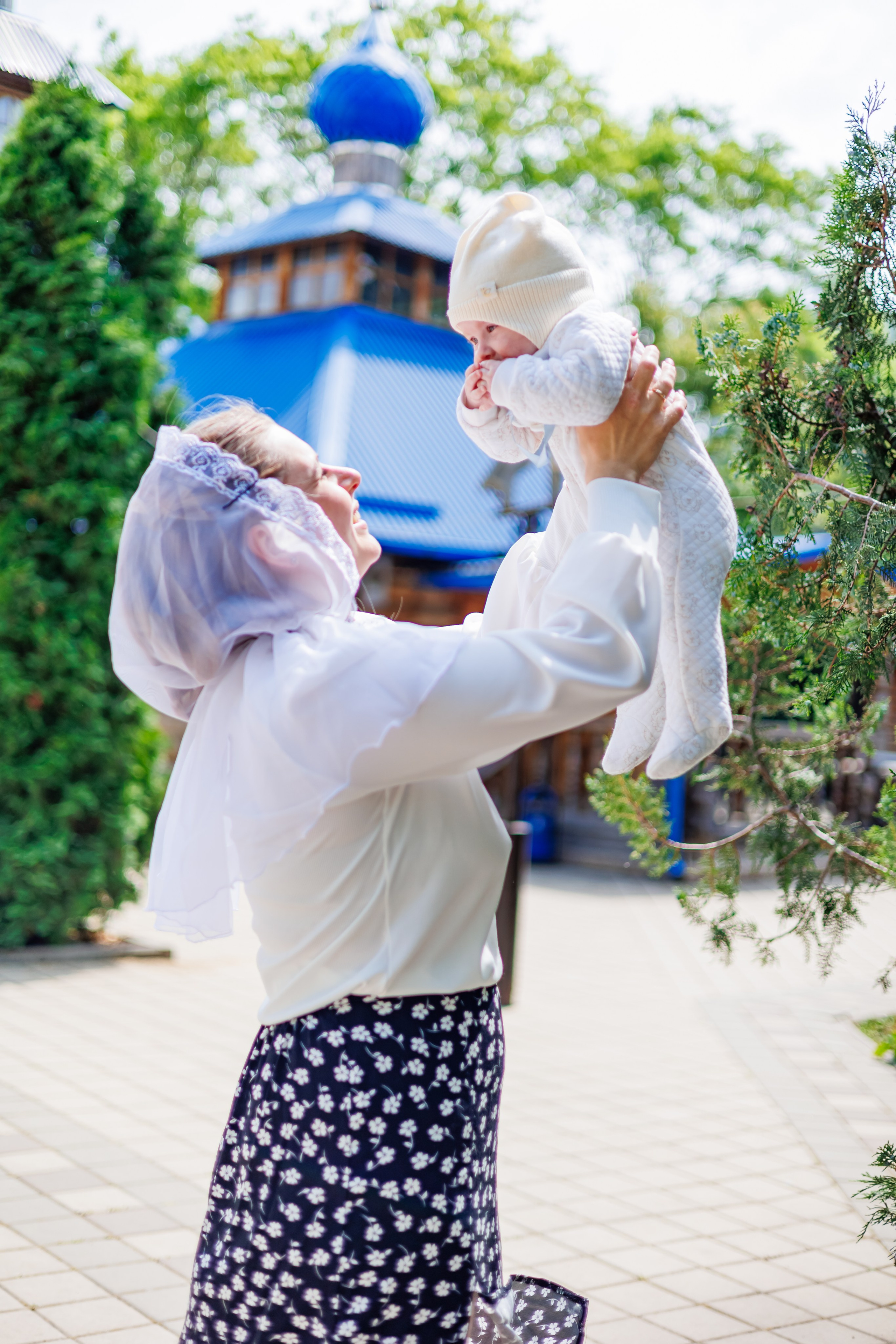 Крещение близняшек. Свадебный и семейный фотограф в Армавире