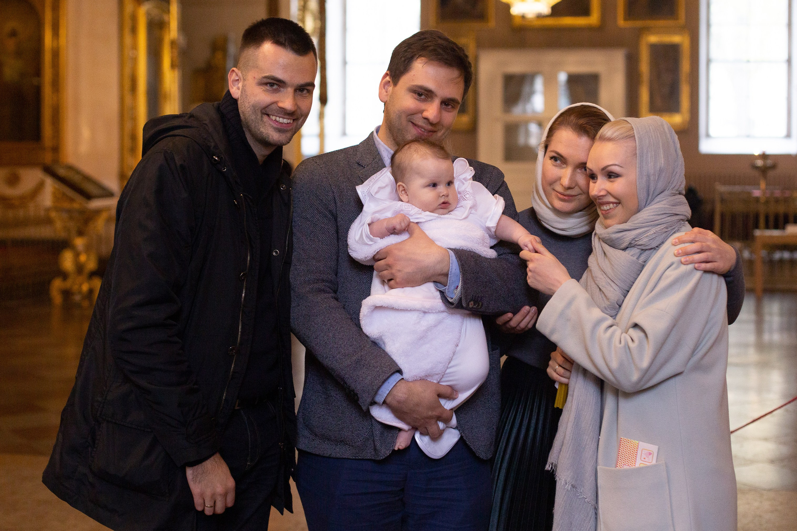 Крещение Ксении в Спасо-Преображенском соборе. Фотограф Анастасия Малеева