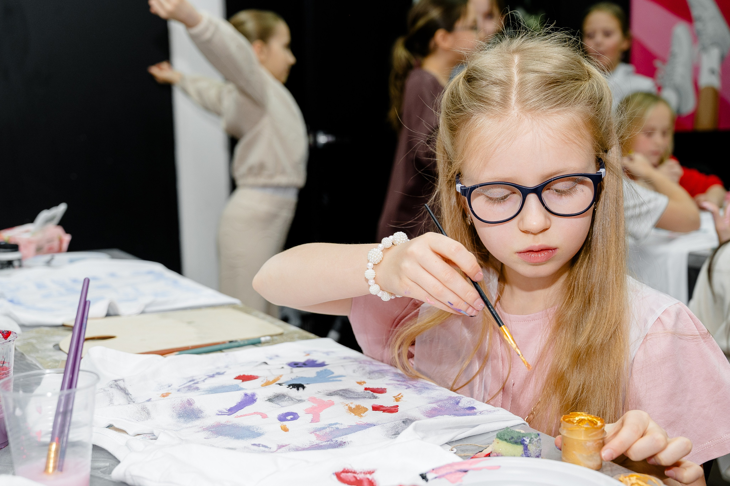 Детский День рождения. Мк роспись футболок. Alice_insomnia