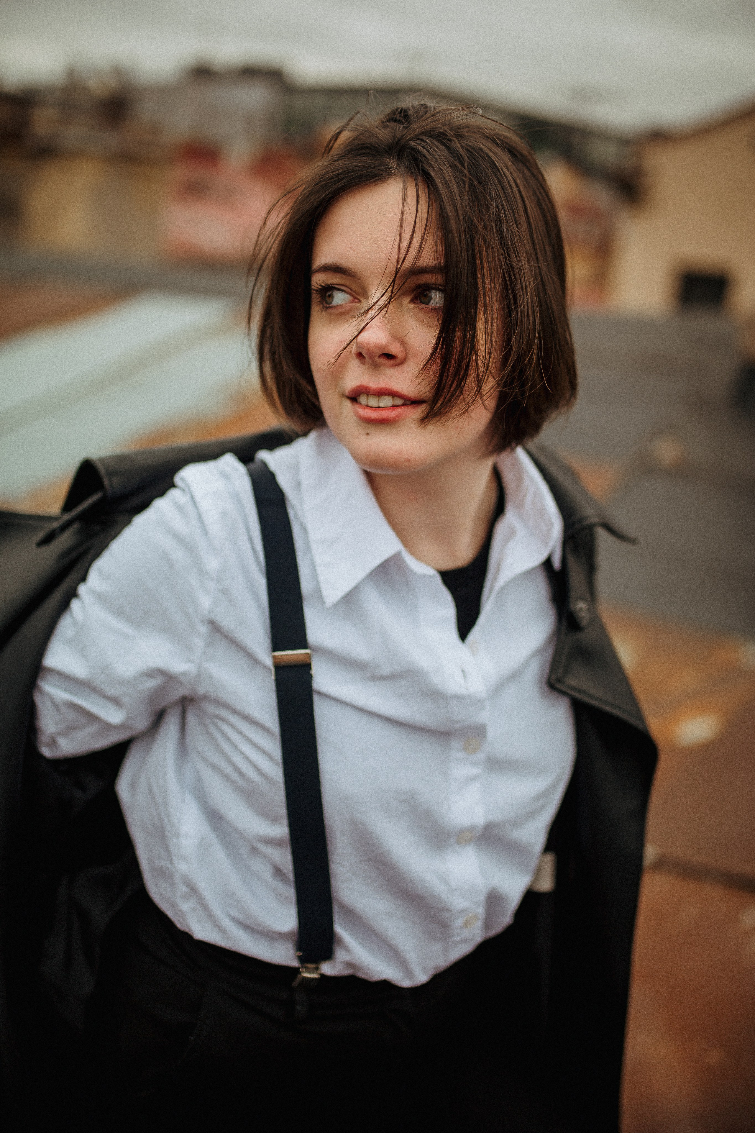 Анна на крышах Питера. Семейный и Свадебный фотограф в Санкт-Петербурге Плохая Екатерина