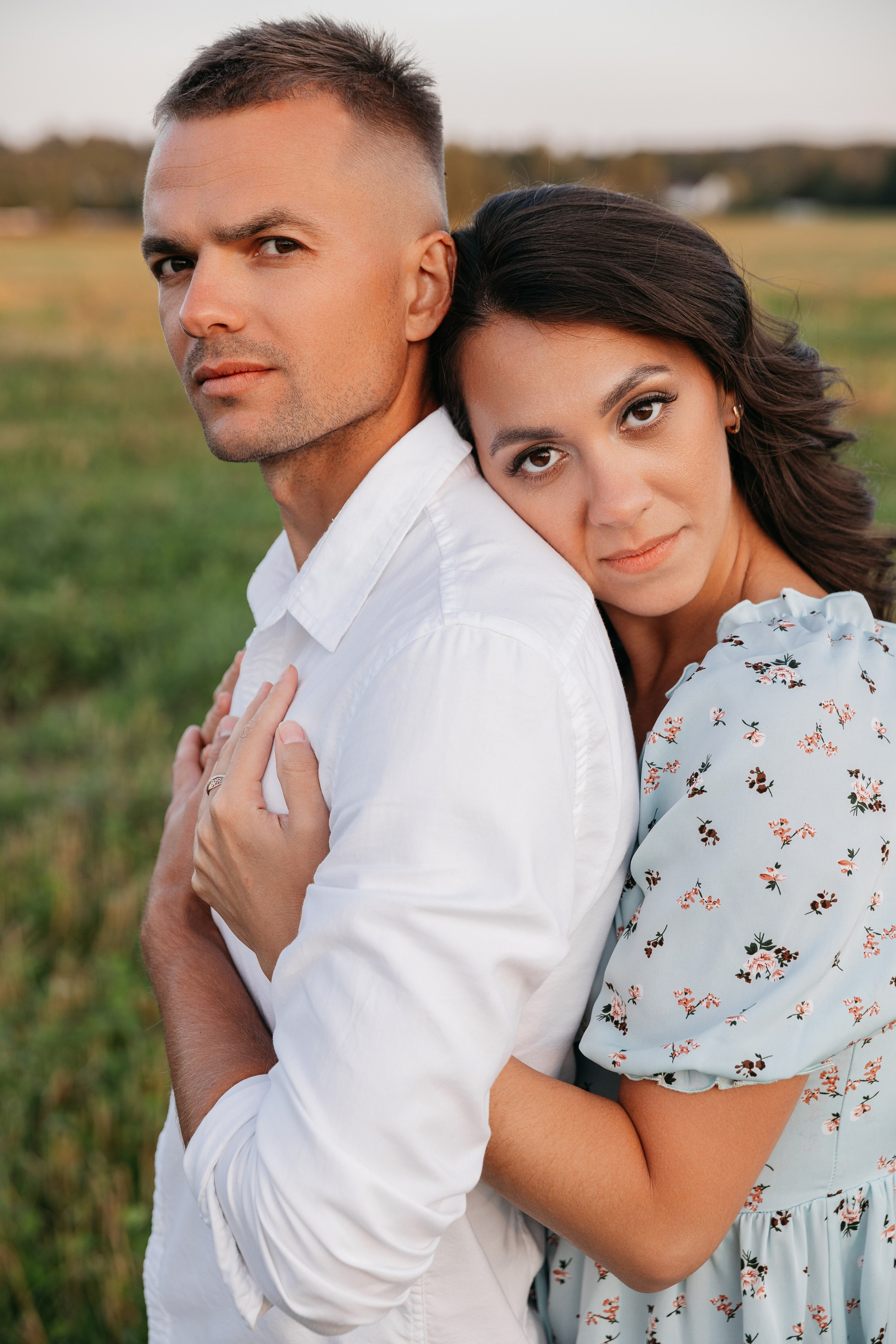 Семейная закатная съемка. Фотограф в Твери Лагодная Яна