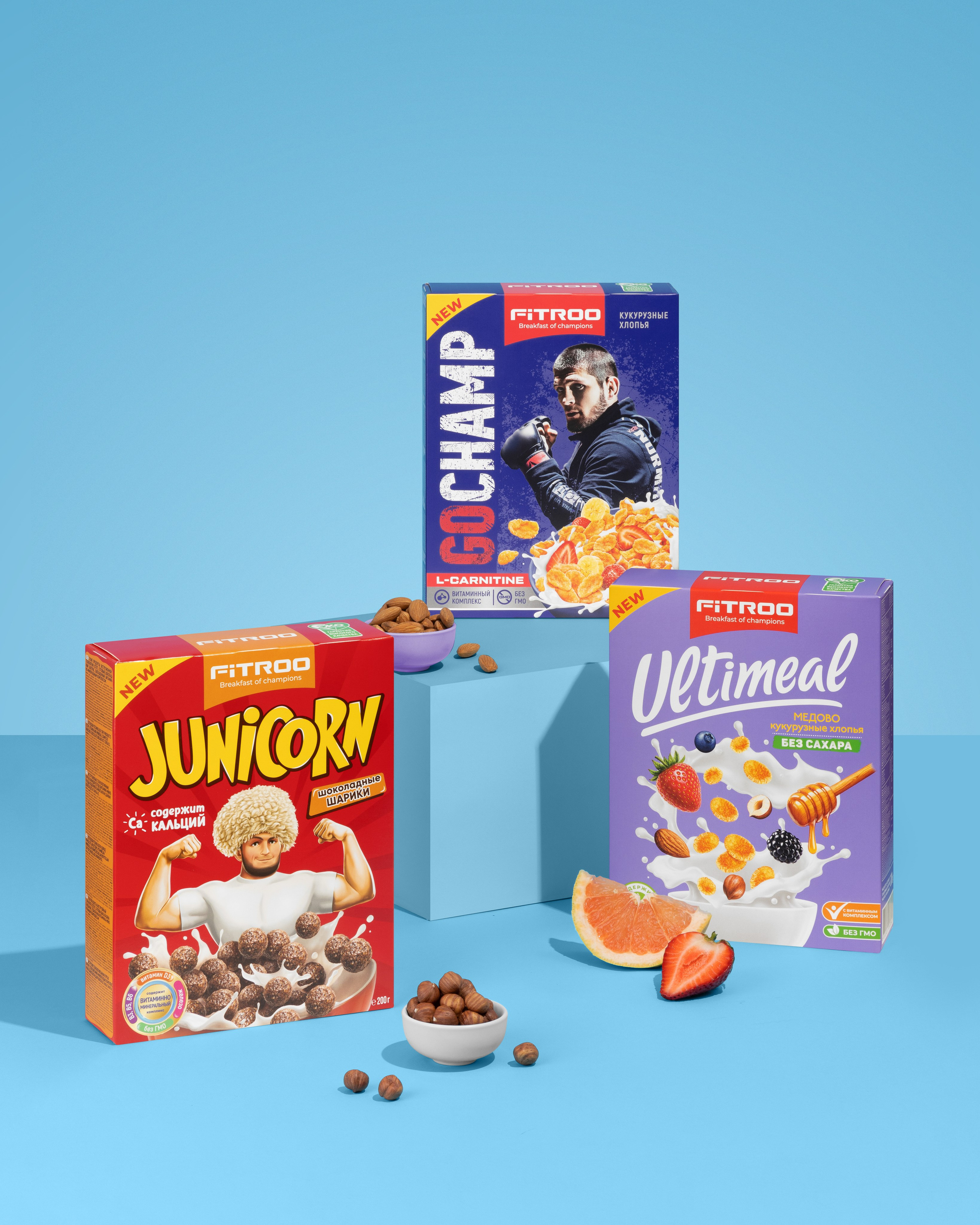 Фуд съемка продуктов FITROO. Предметный фотограф Москва | Фуд-фотограф в Москве Елизавета Елизарова