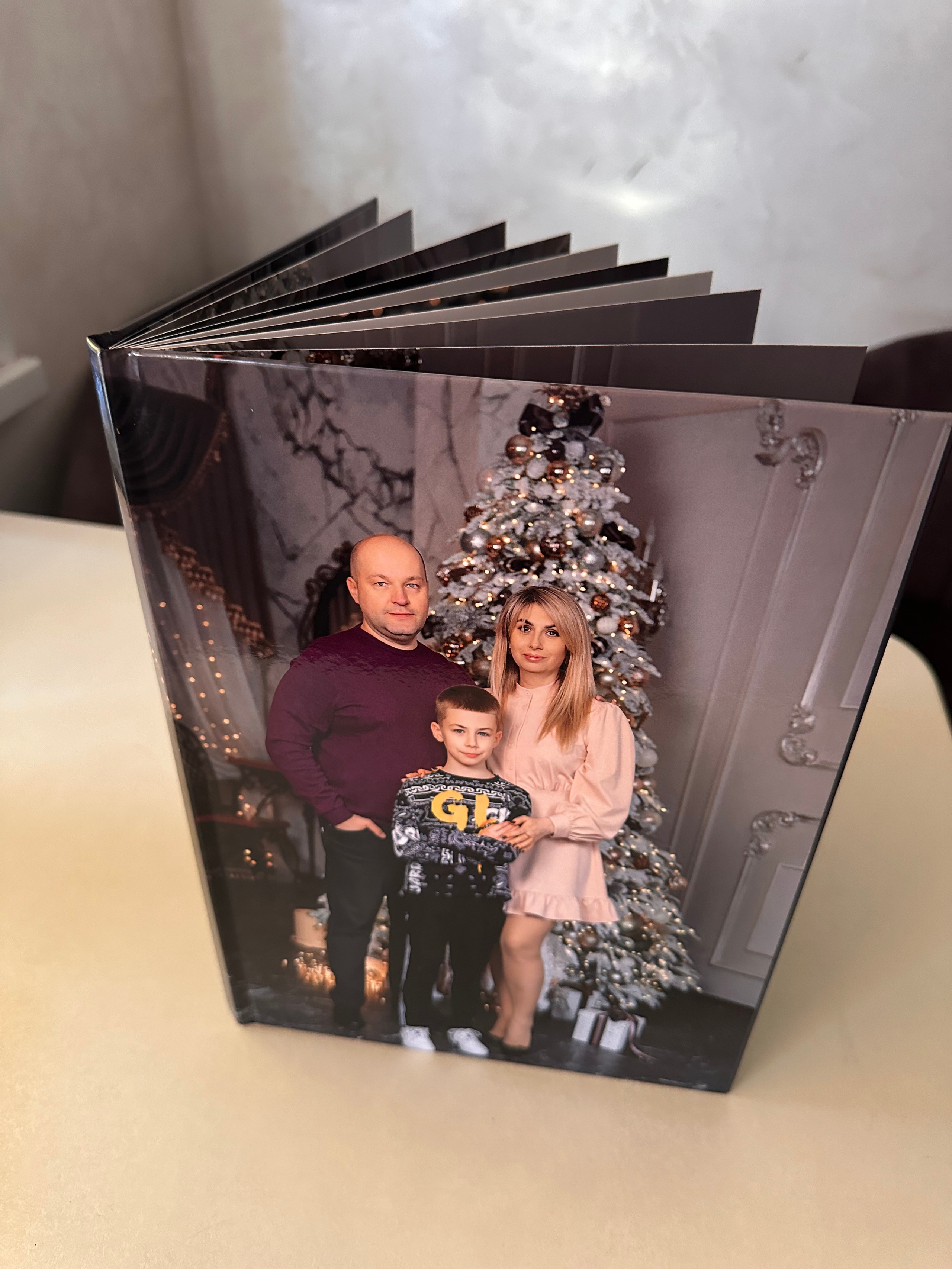 Книга семейная новогодняя 21*30. Фотограф г. Пенза — Светлана Зойкина