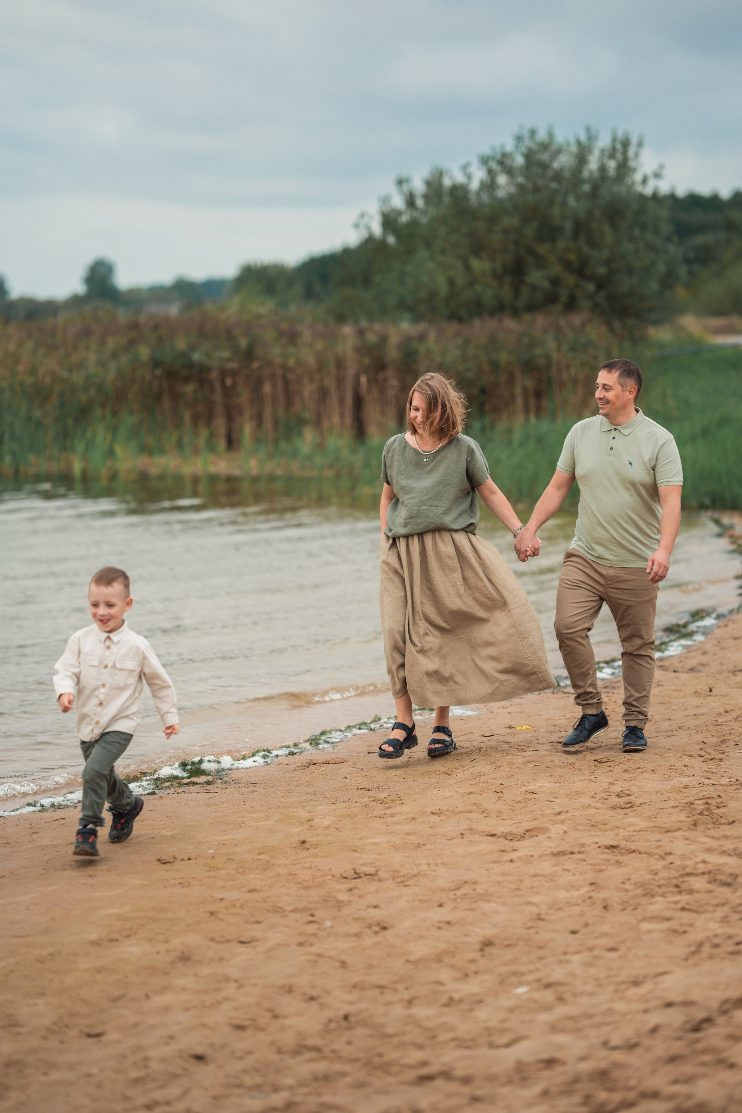 ОЗЕРО. Семья Натальи. Фотограф Марта Козел. Гродно, Беларусь