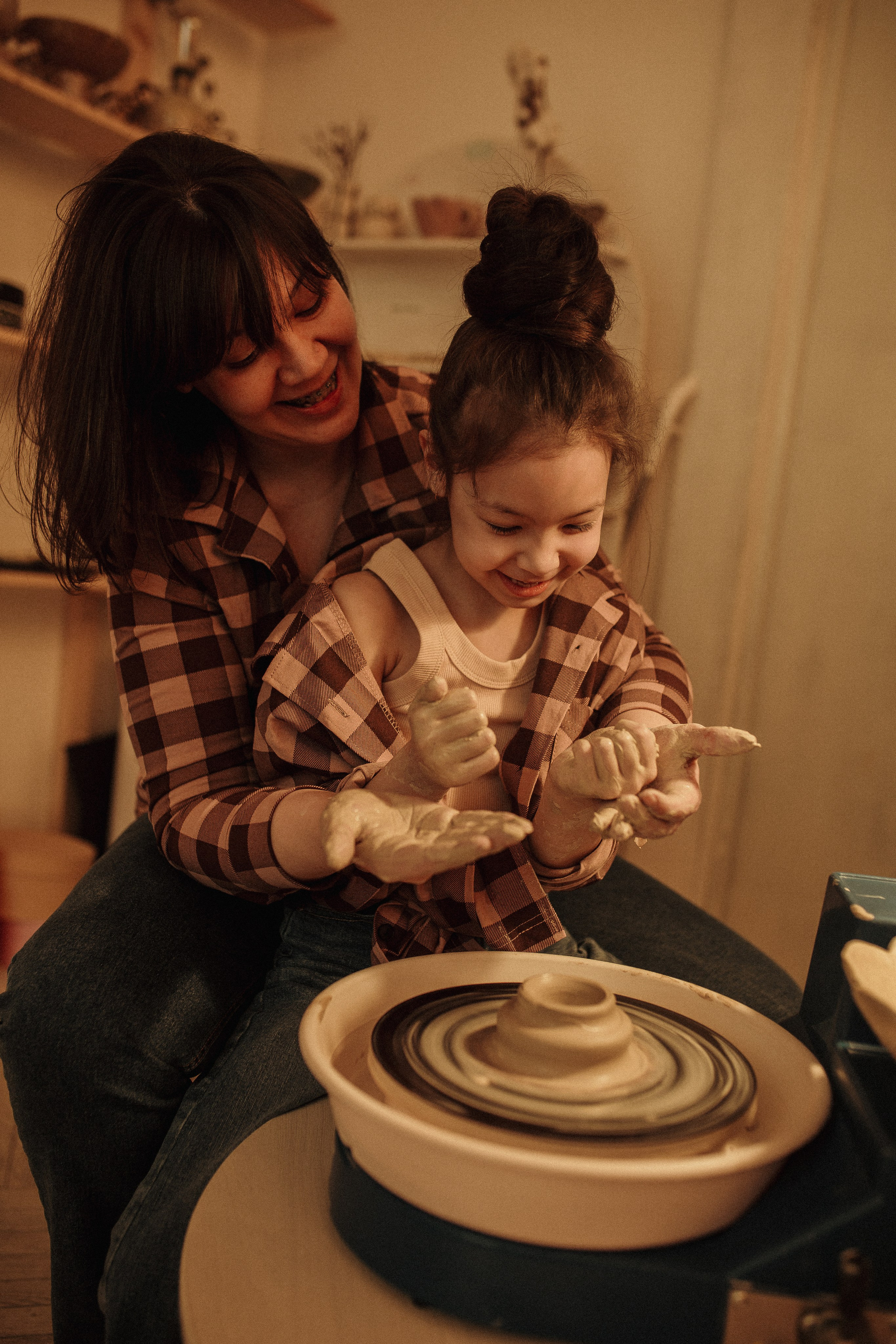 Дина & София гончарная. Семейный и Свадебный фотограф в Санкт-Петербурге Плохая Екатерина