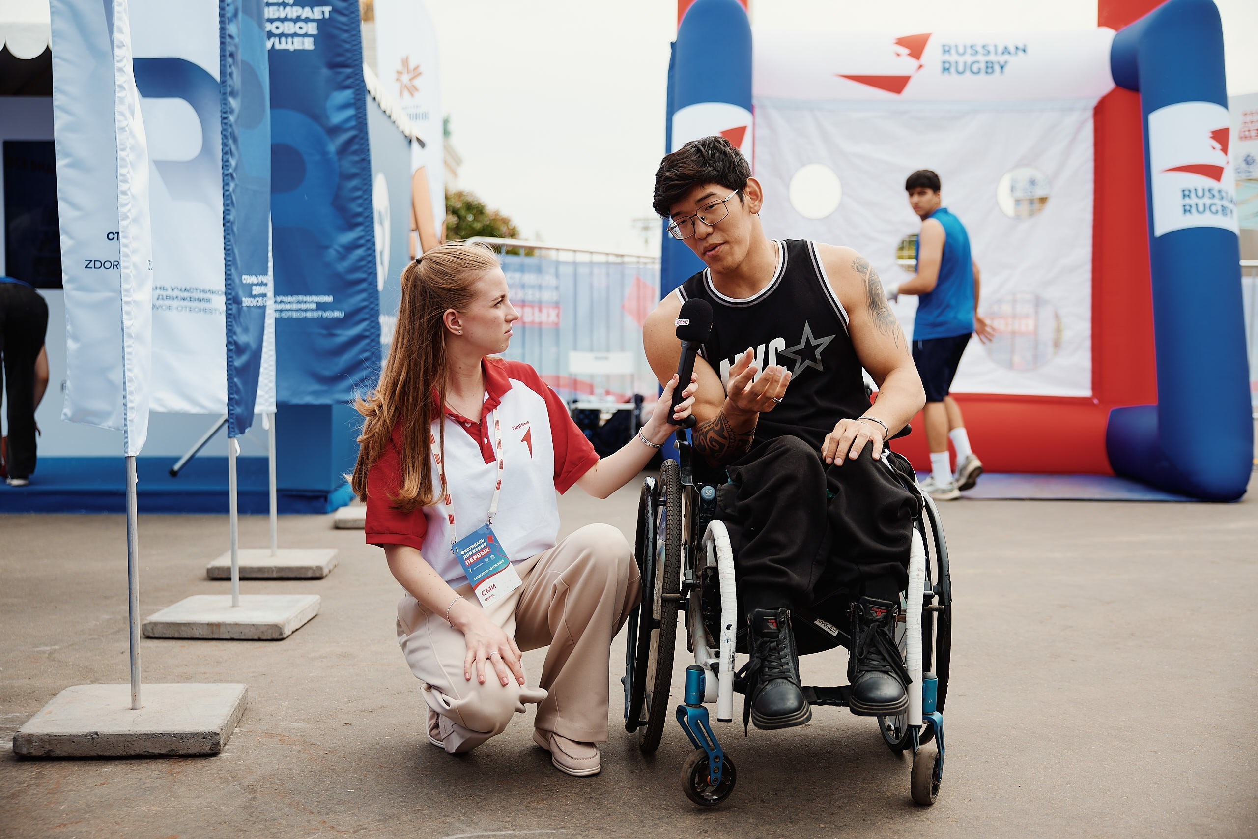 Фестиваль Движения Первых 2025. Репортажная съемка в Москве