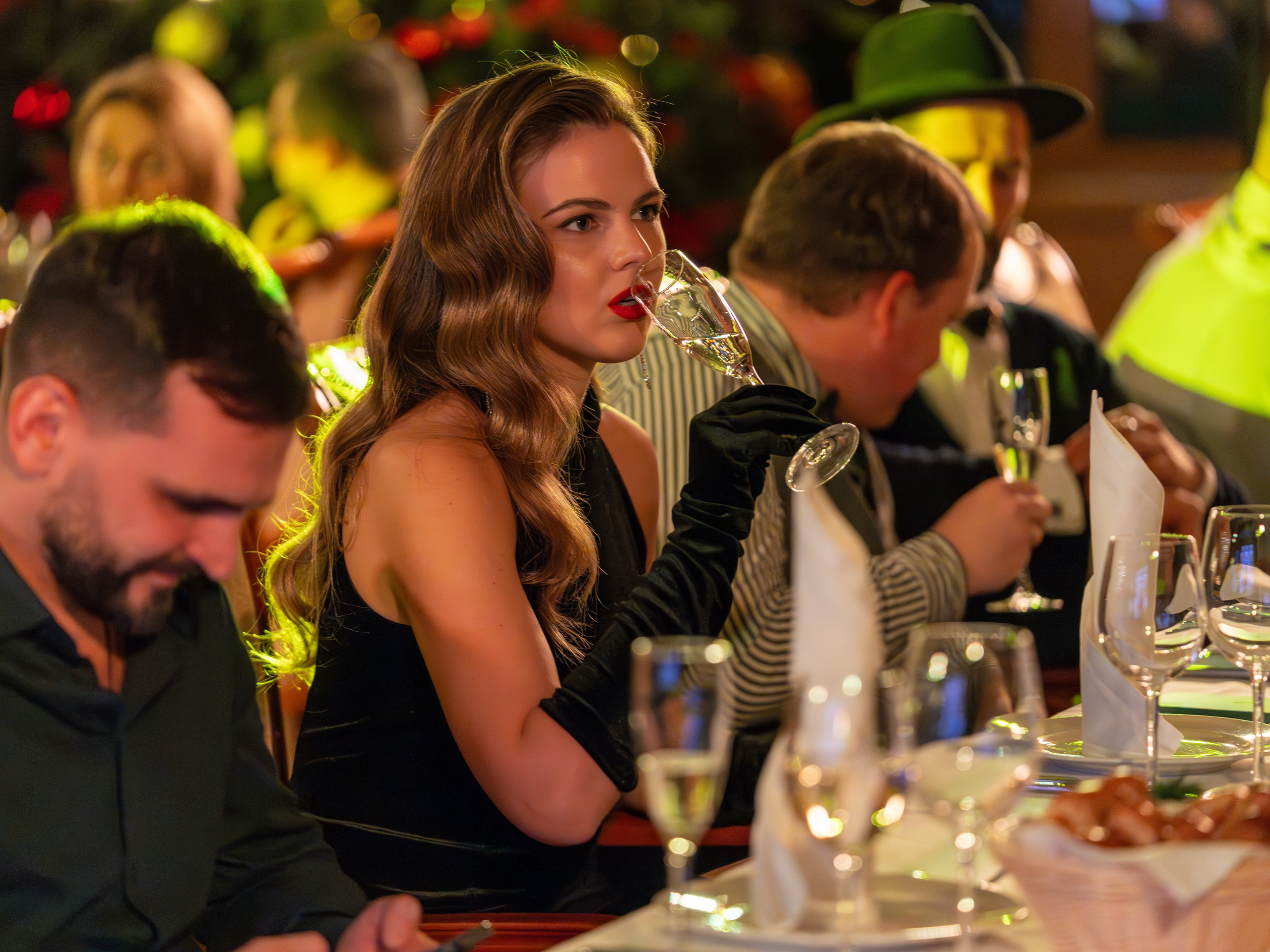 Новый год в стиле Great Gatsby. Репортажный фотограф в Красной Поляне и Сочи Павлюченко Екатерина