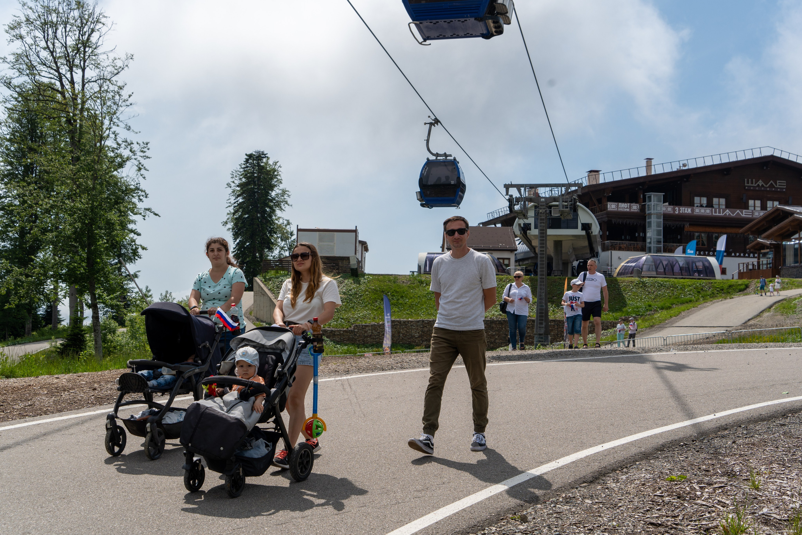 День России на курорте Газпром 2023. Репортажный фотограф в Красной Поляне и Сочи Павлюченко Екатерина