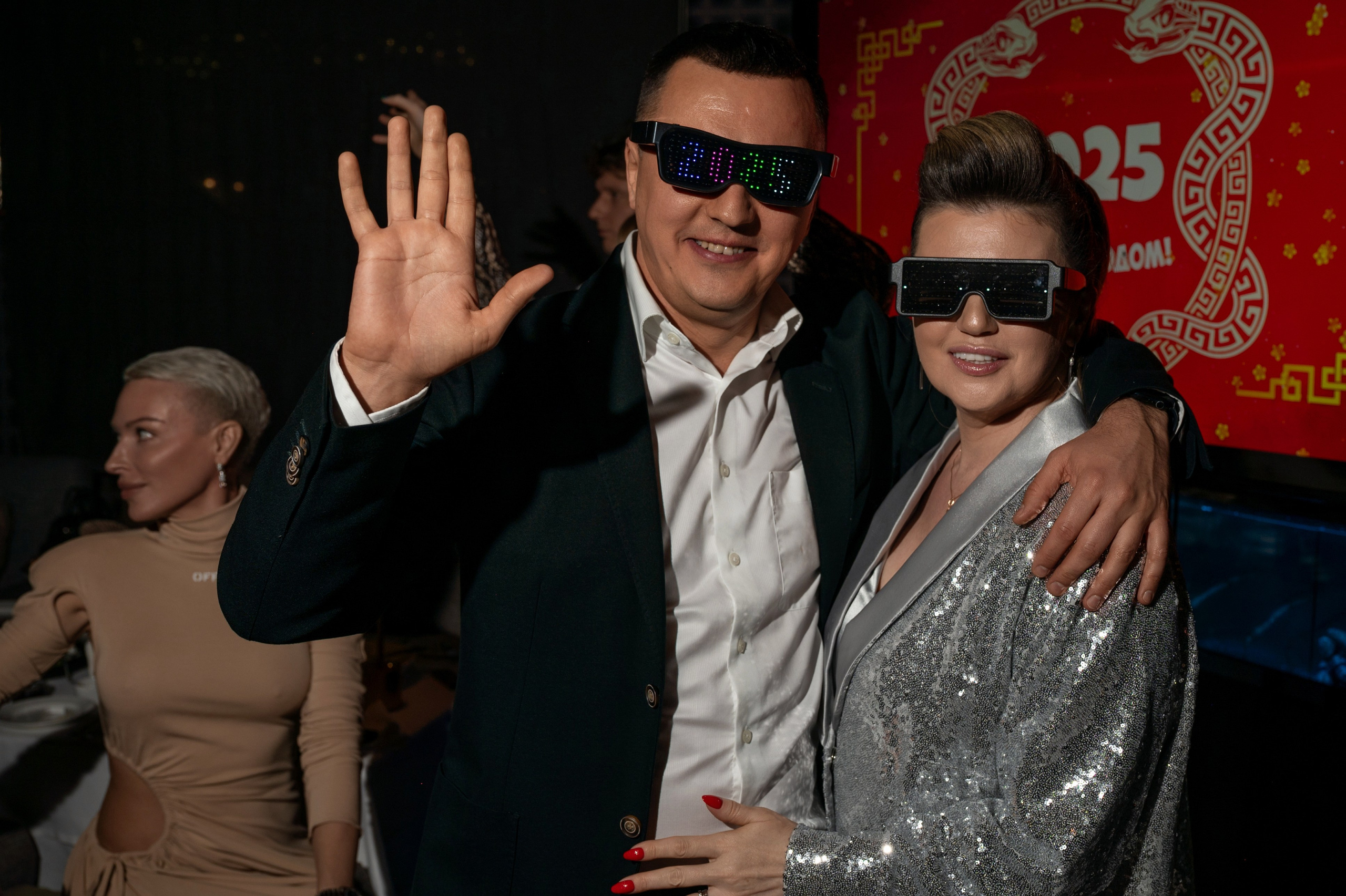 Новый год 2025 в ресторане Red Fox. Репортажный фотограф в Красной Поляне и Сочи Павлюченко Екатерина