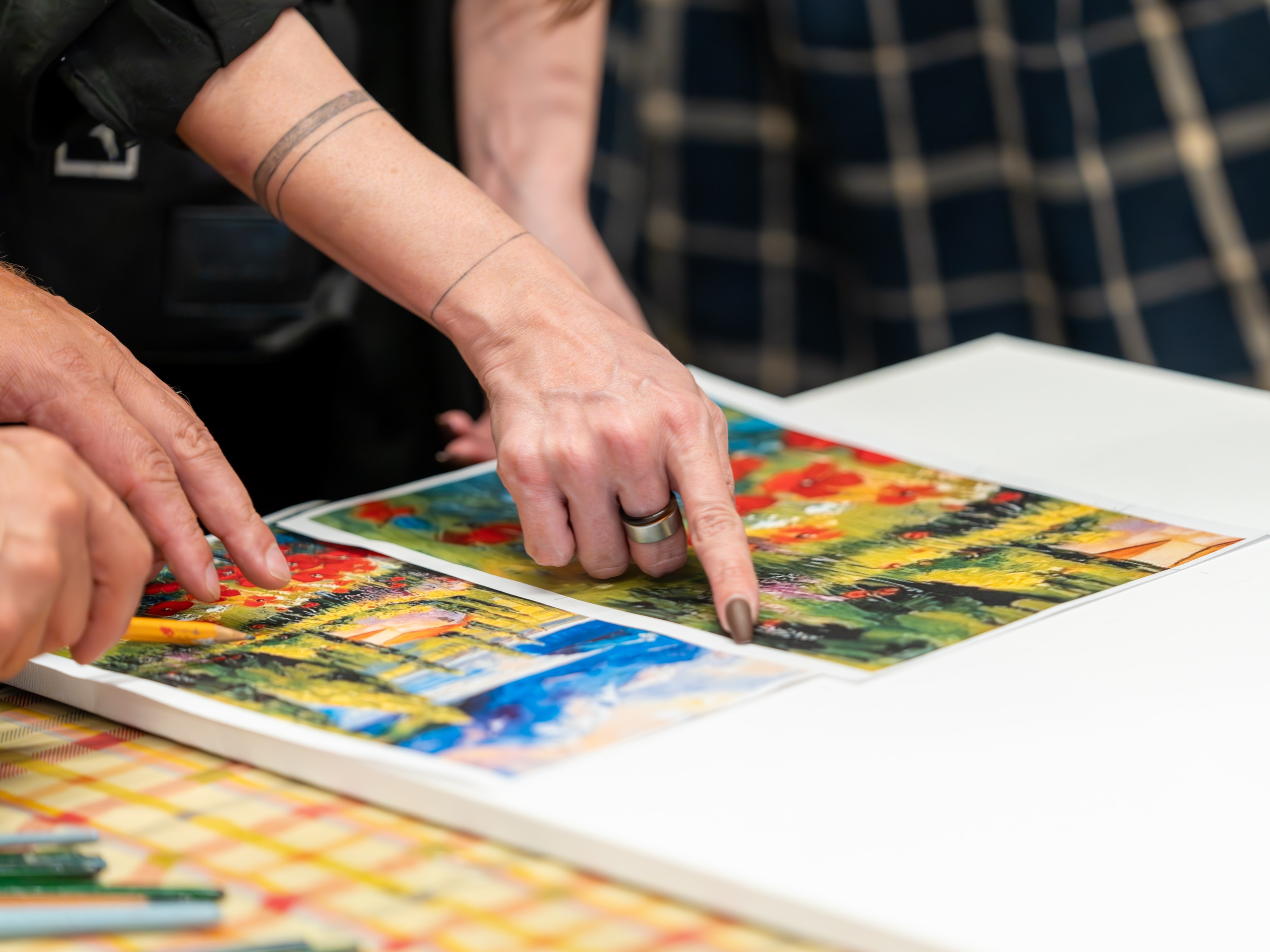 MICE мероприятие — мастер класс по акварели. Репортажный фотограф в Красной Поляне и Сочи Павлюченко Екатерина