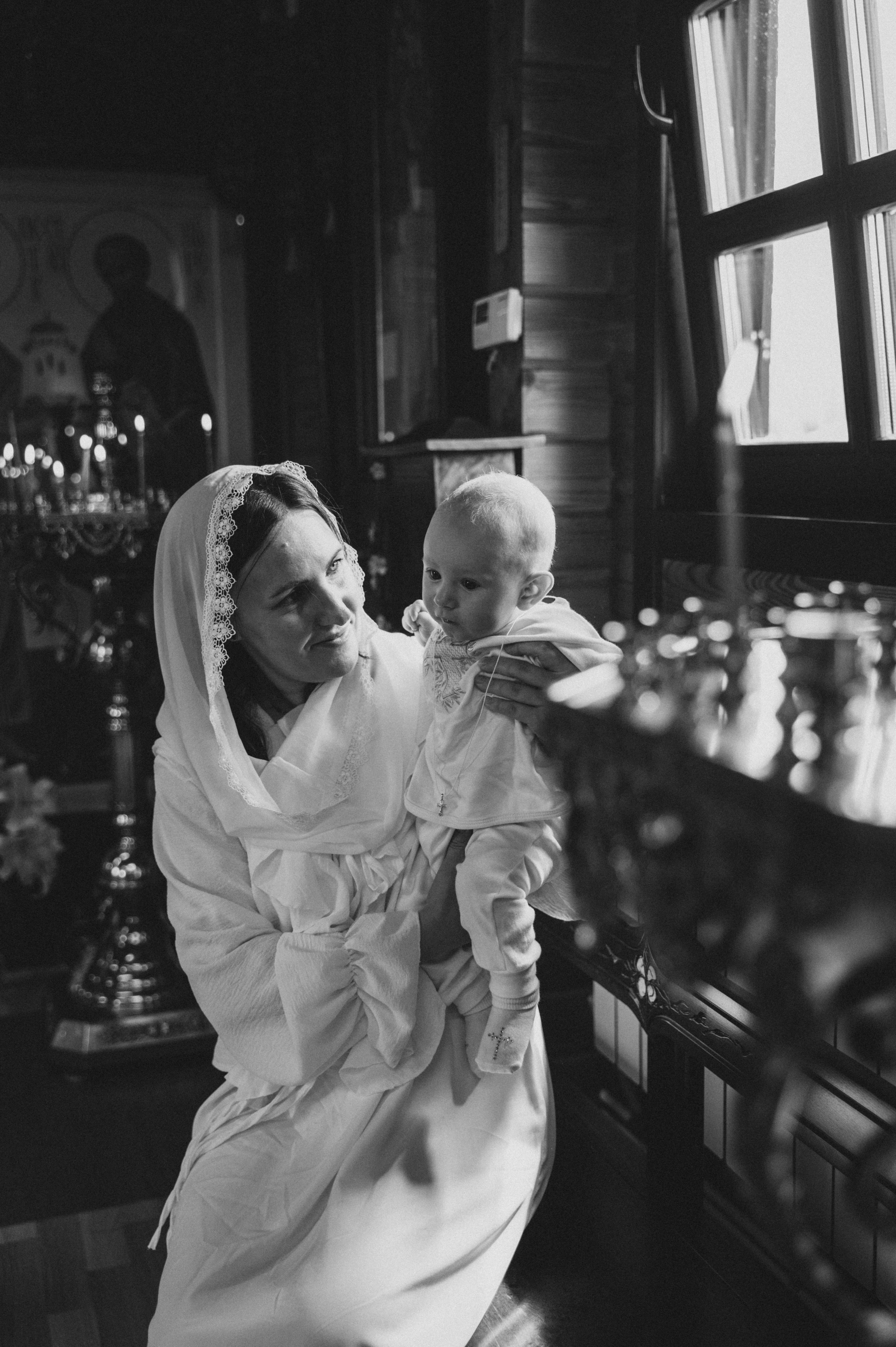 Крещение Марка (ХРАМ СВЯТИТЕЛЯ НИКОЛАЯ ЯПОНСКОГО). Семейный фотограф в Минске Дарья Дреко