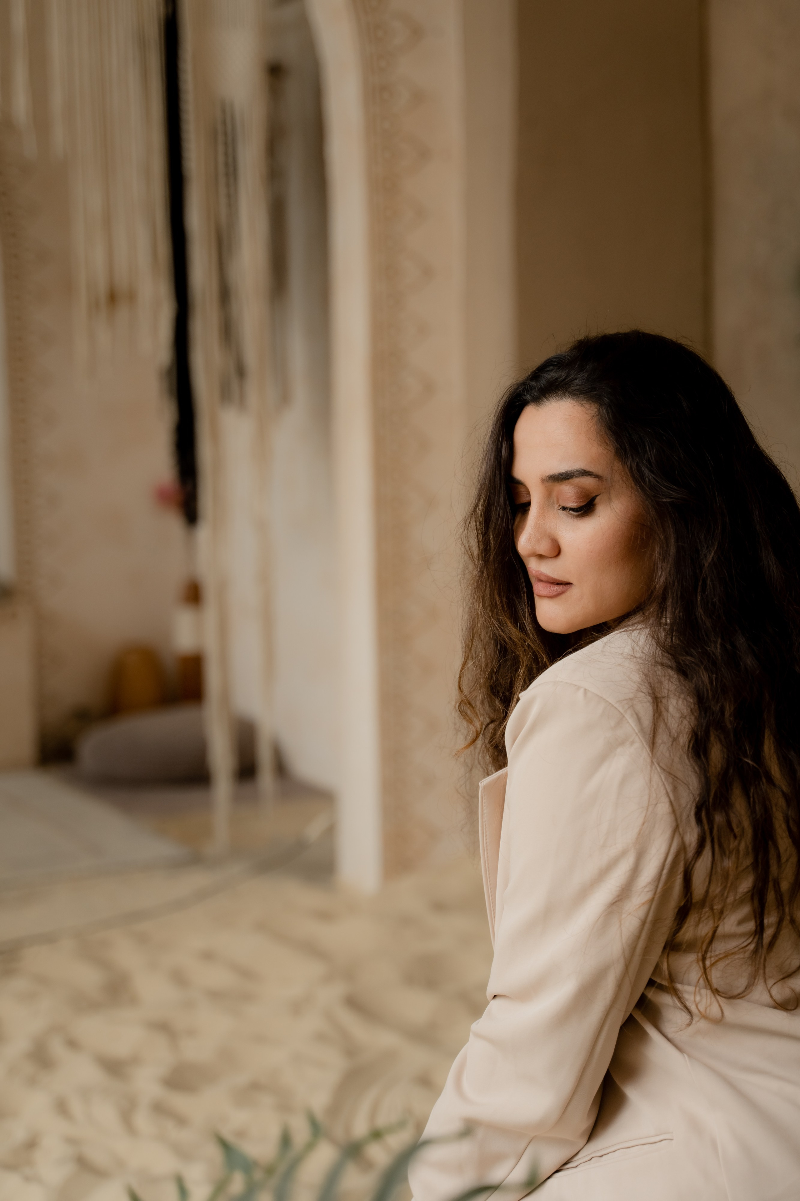 Лилит в песках. Портретный и свадебный фотограф Алла Карени Москва