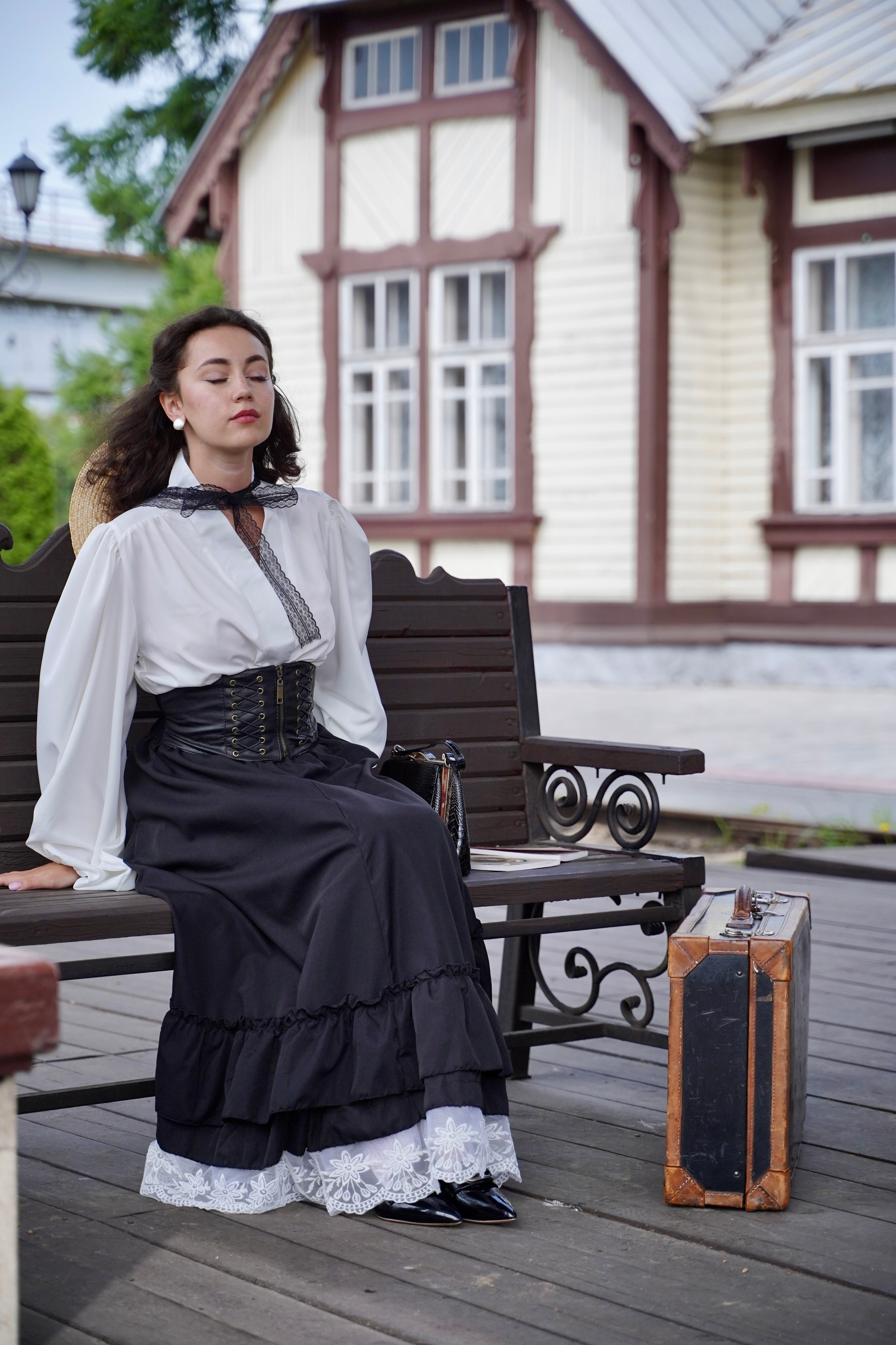 Стилизованная фотосъемка в историческом костюме. Фотограф Елена Храмова