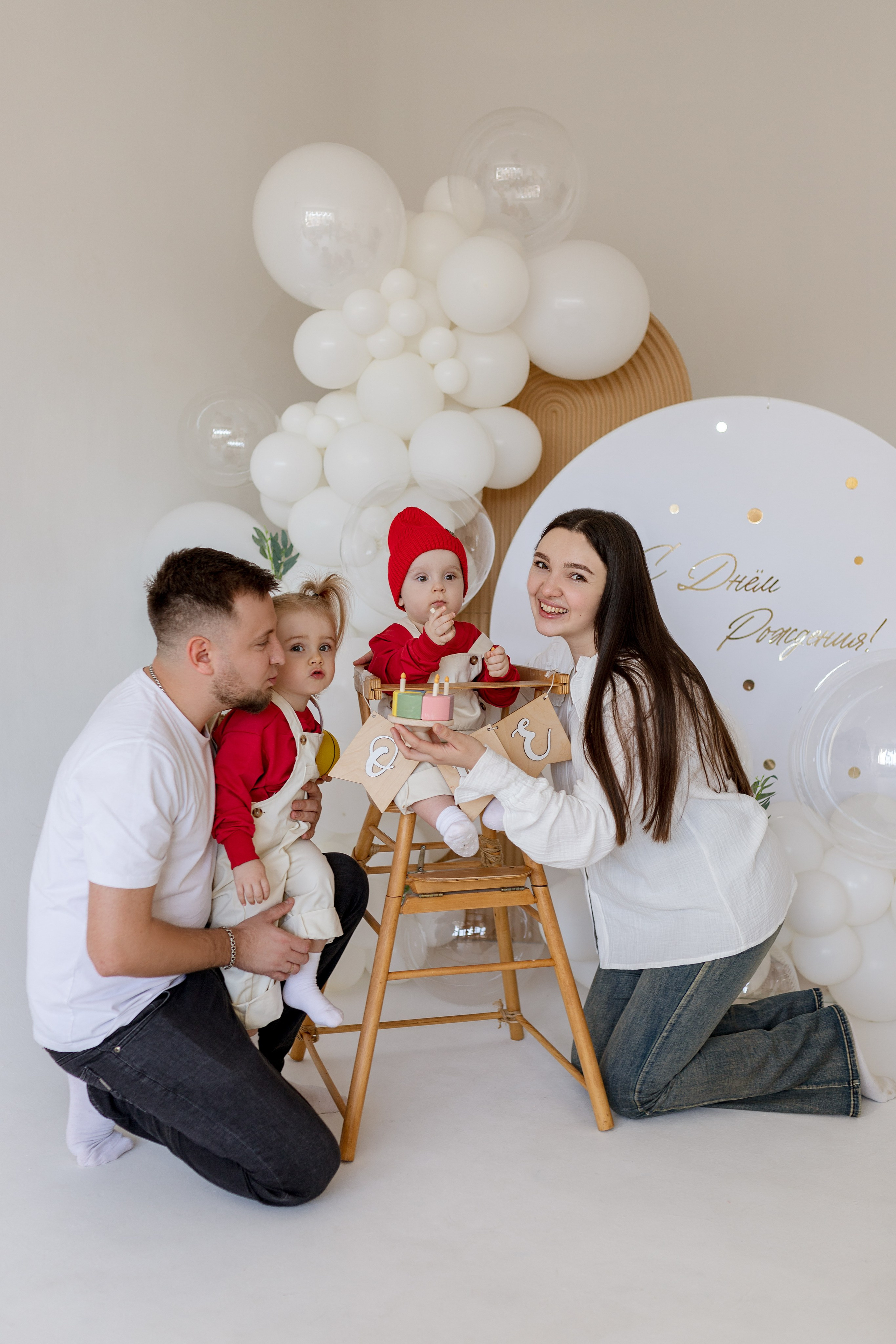 Дни рождения малышей. Семейный фотограф Лена Капитанова