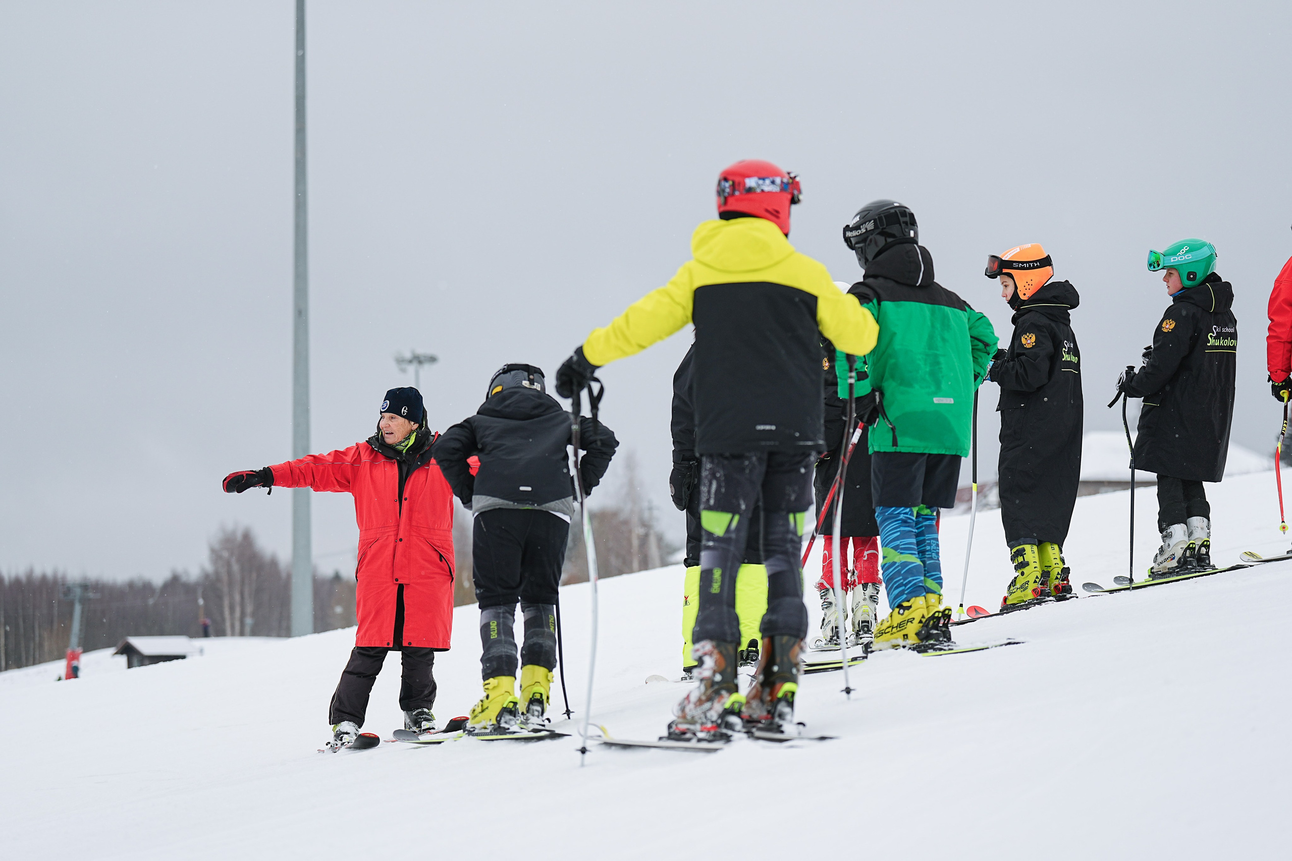 Горные лыжи. Первенство Центрального Федерального Округа. GS U14 Шуколово. Фотограф Студитский Евгений
