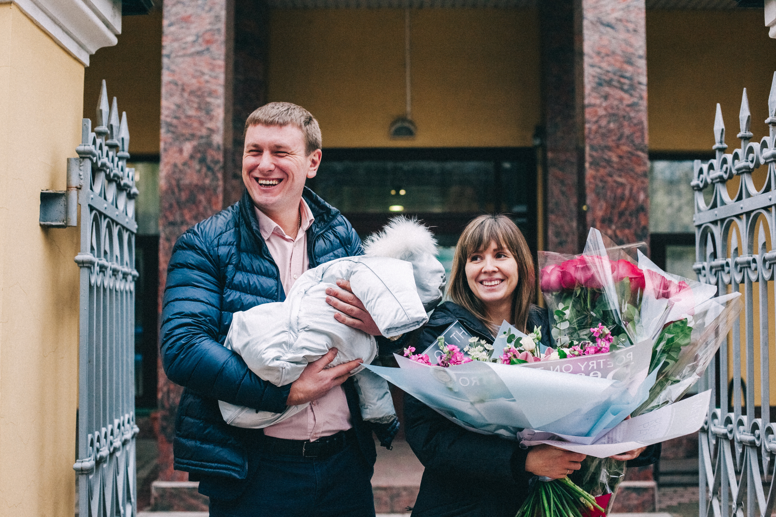 Пора домой. История одной выписки из роддома). Семейный фотограф, фотограф родов, репортажей фотограф в Санкт-Петербу