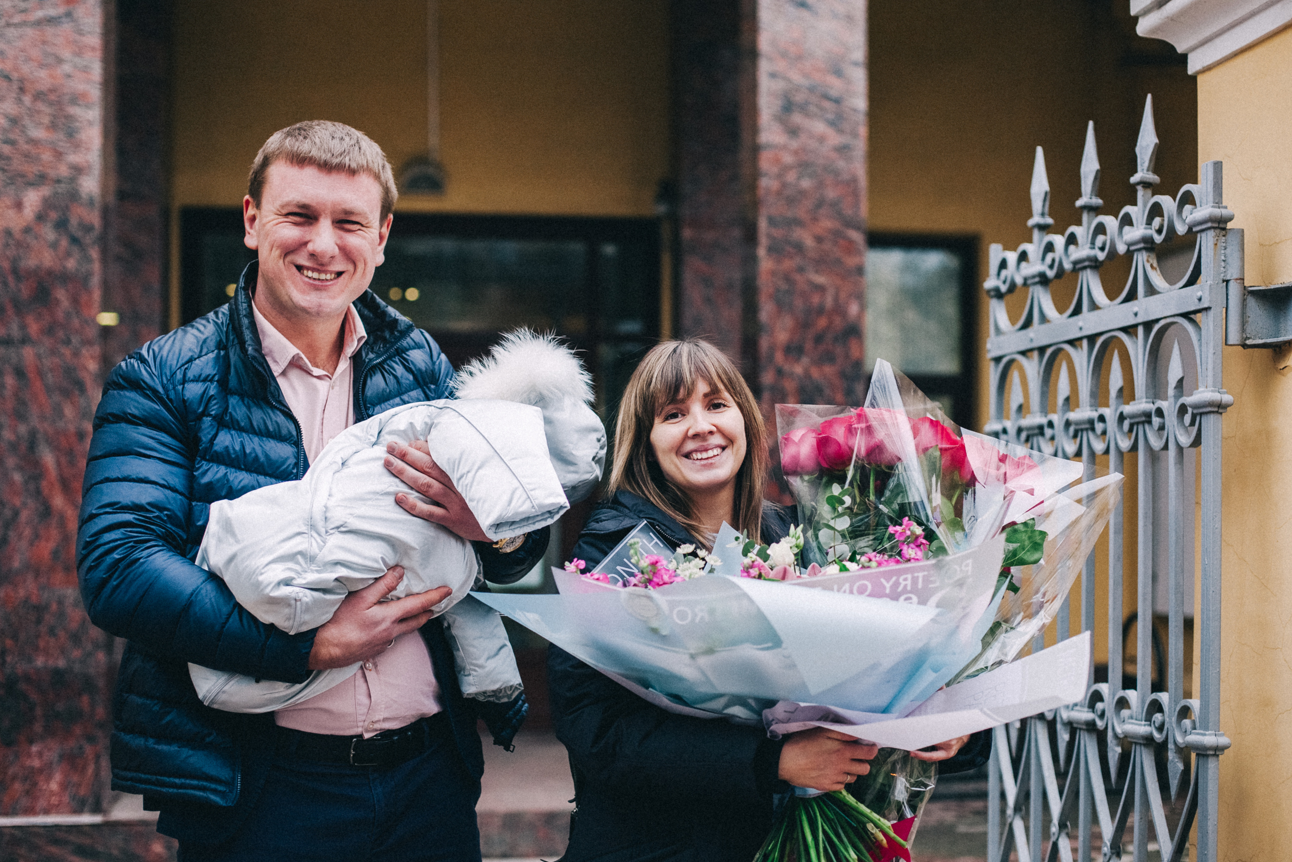 Пора домой. История одной выписки из роддома). Семейный фотограф, фотограф родов, репортажей фотограф в Санкт-Петербу