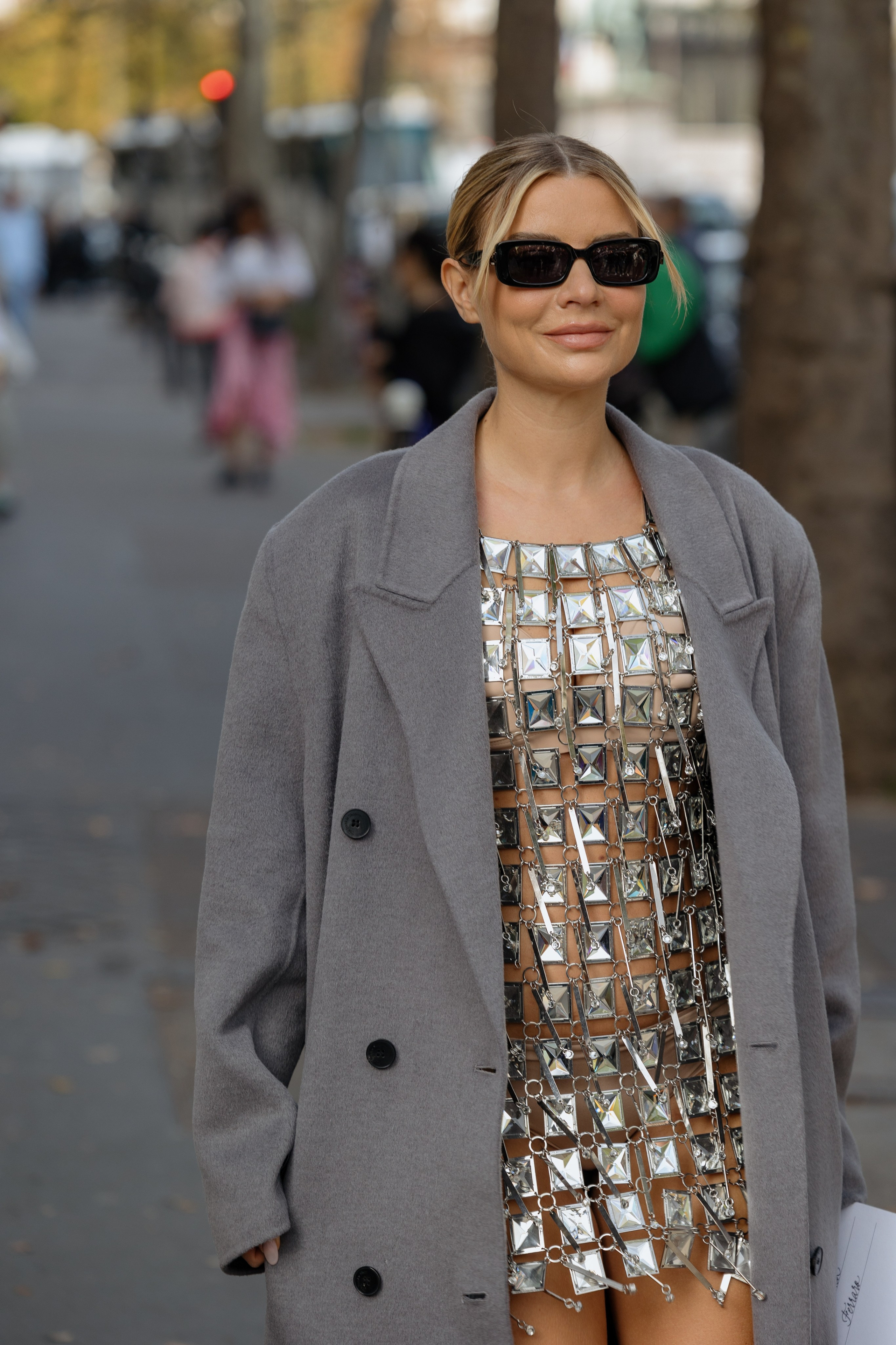 PFW SPRING SUMMER 2024 RABANNE. Photographer in Milan Ivan Goncharov