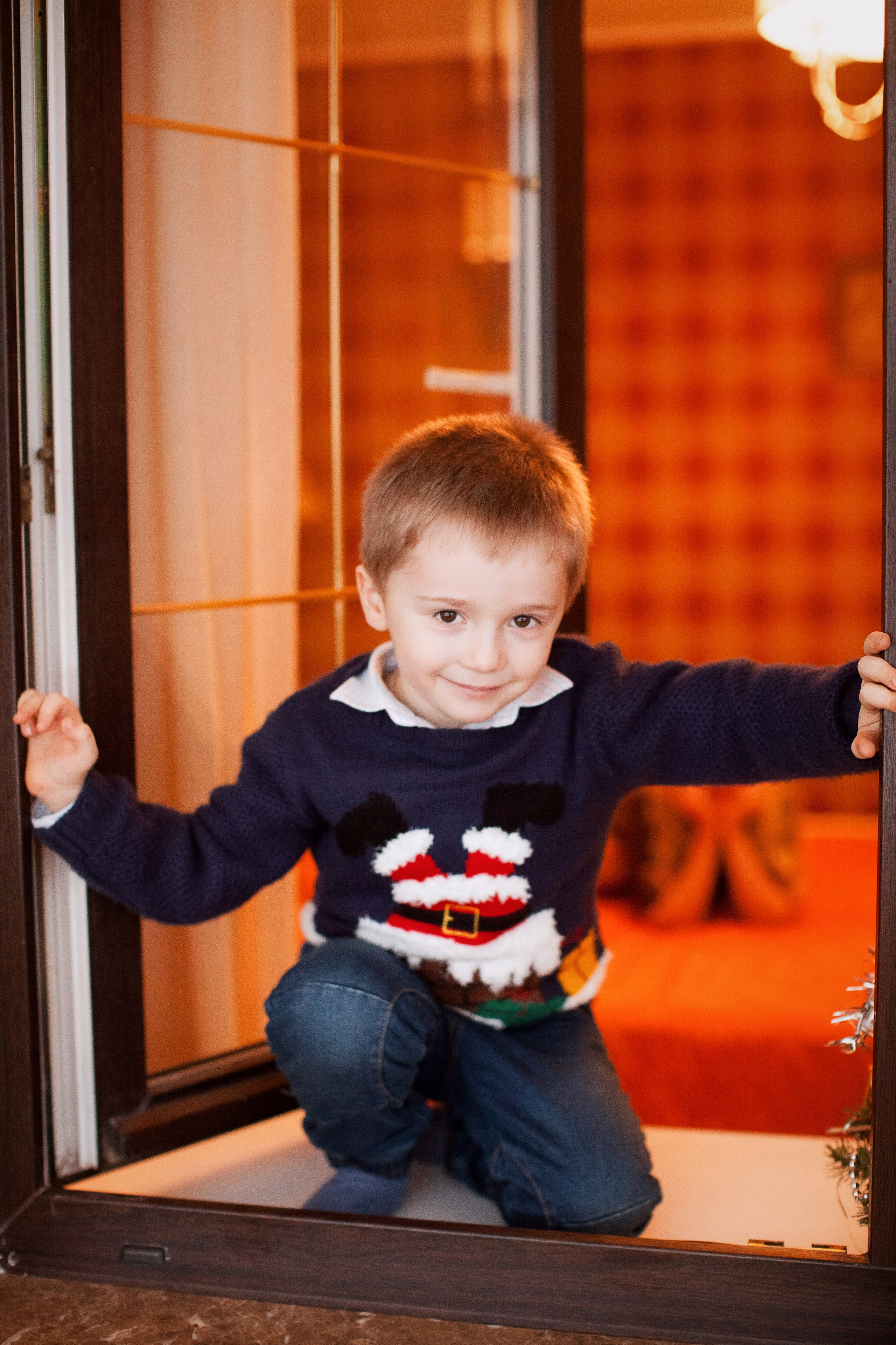 Олег Анофриев с внуком. Детский и семейный фотограф Зоя Павкина