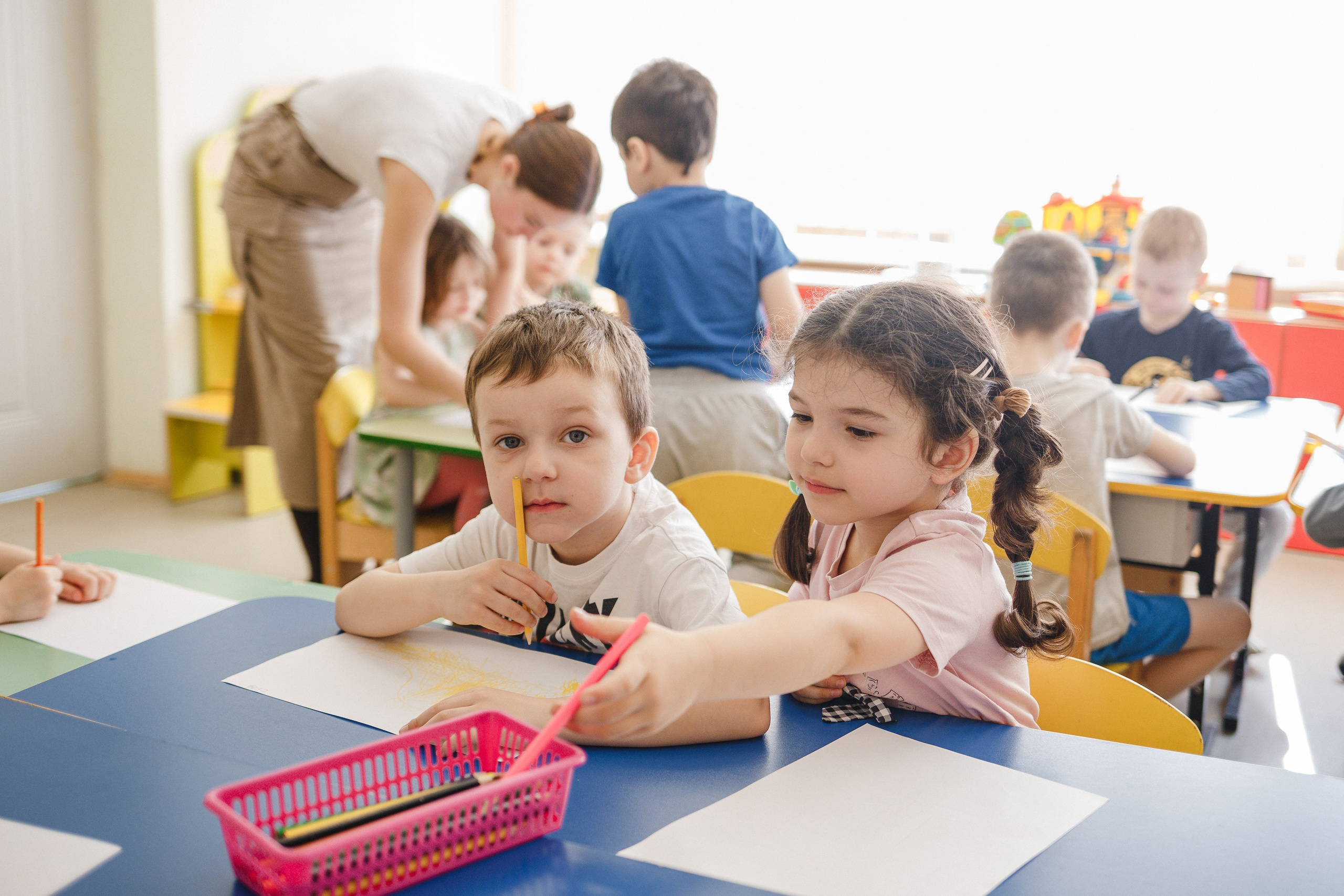 Съемка в садике. Семейный фотограф Николаева Ольга