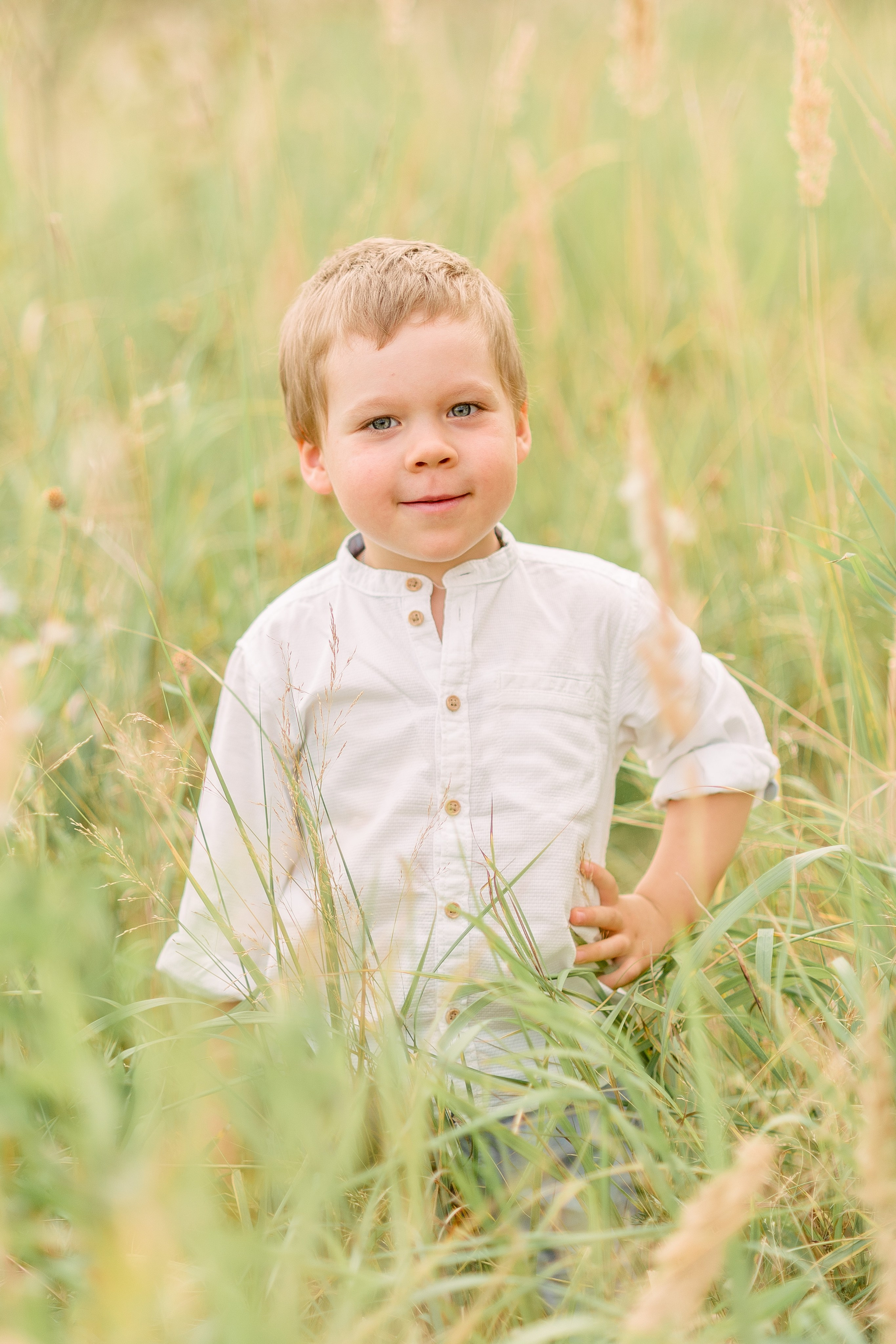 В поле. Фотограф Юлия Попова