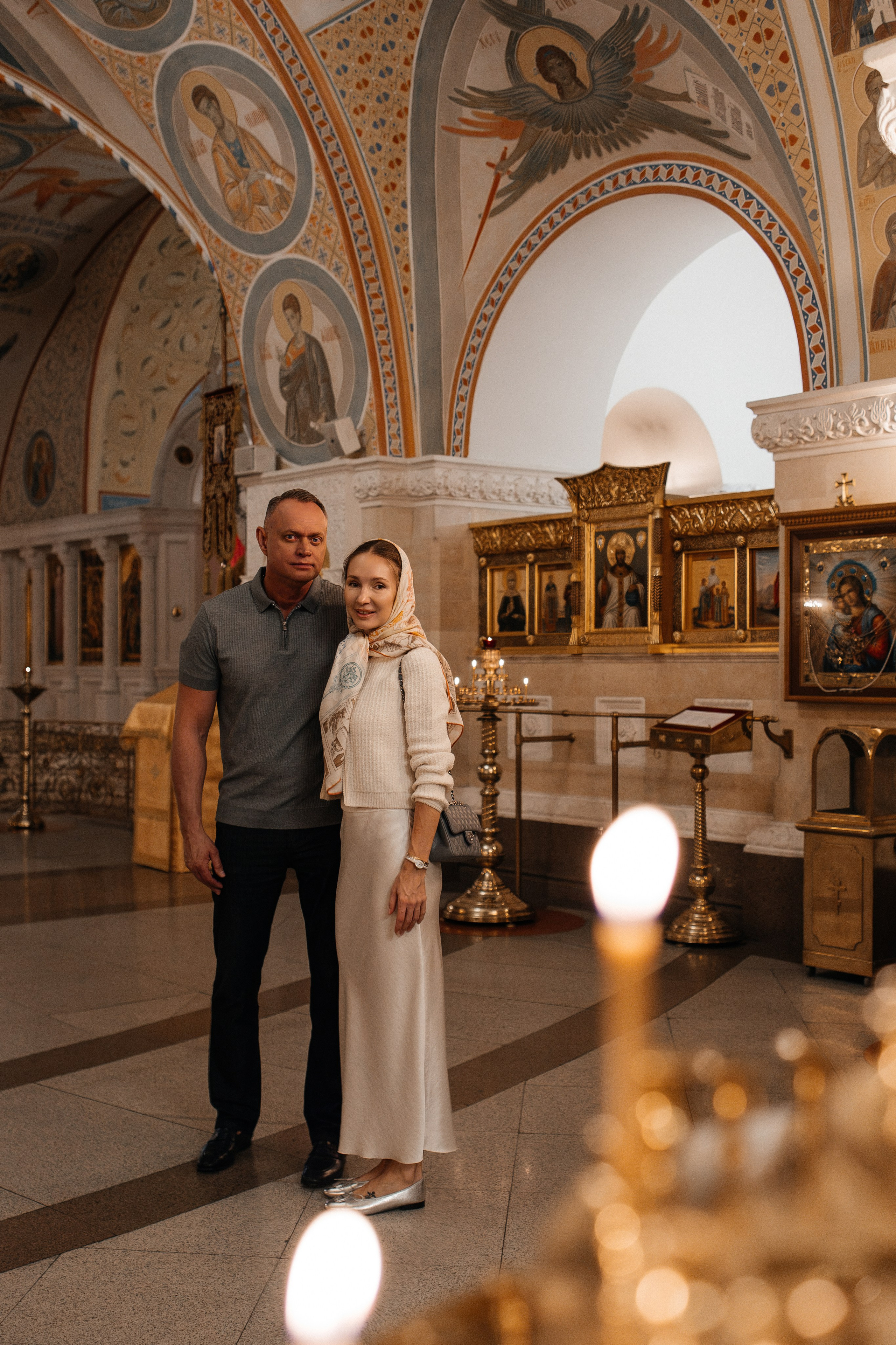 Крещение Анны. Семейный фотограф в Москве Алина Киблина