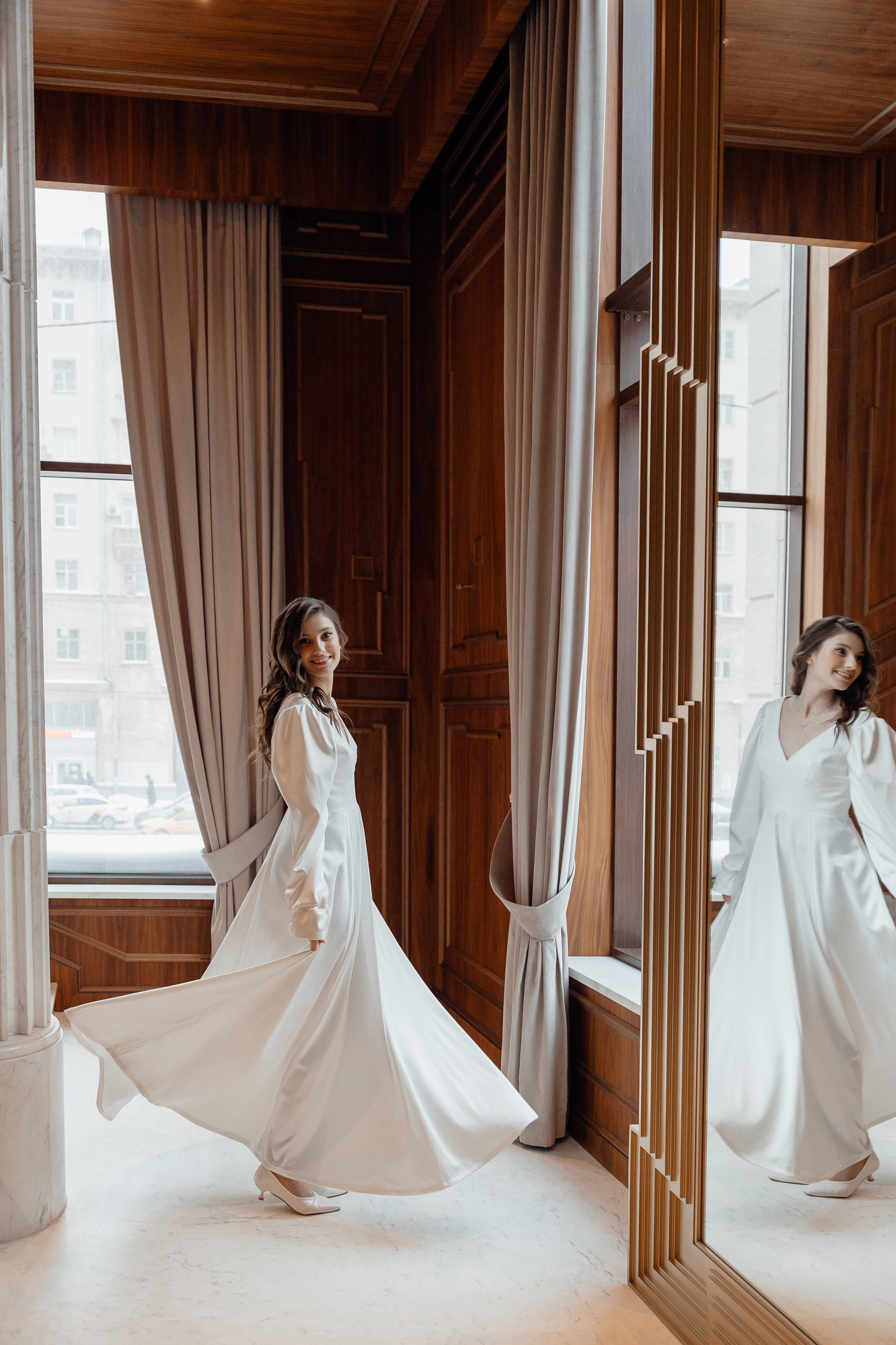 свадебная фотосессия в отеле Marriott Imperial Plaza