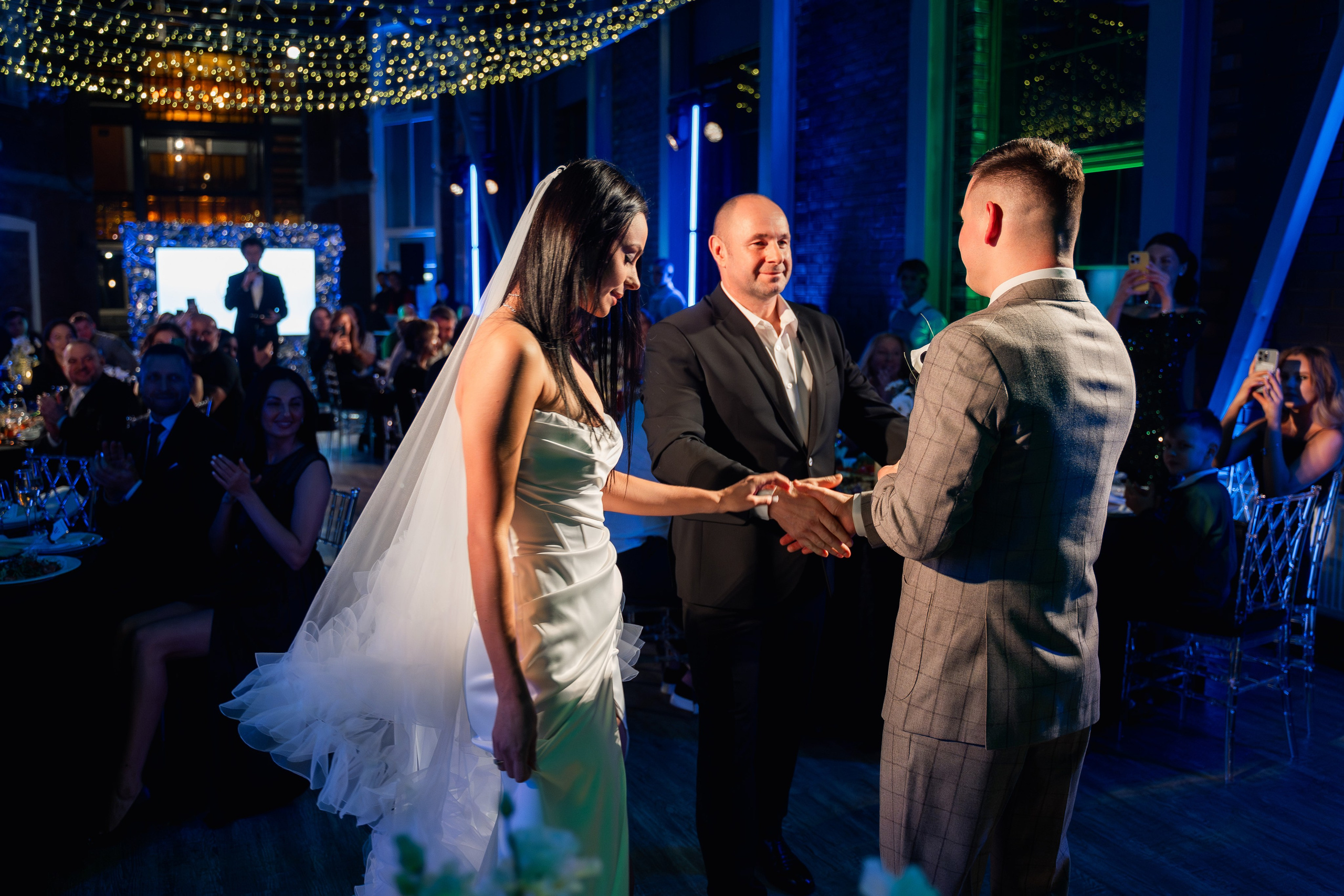 Свадебный банкет. Свадебный фотограф Москва и МО