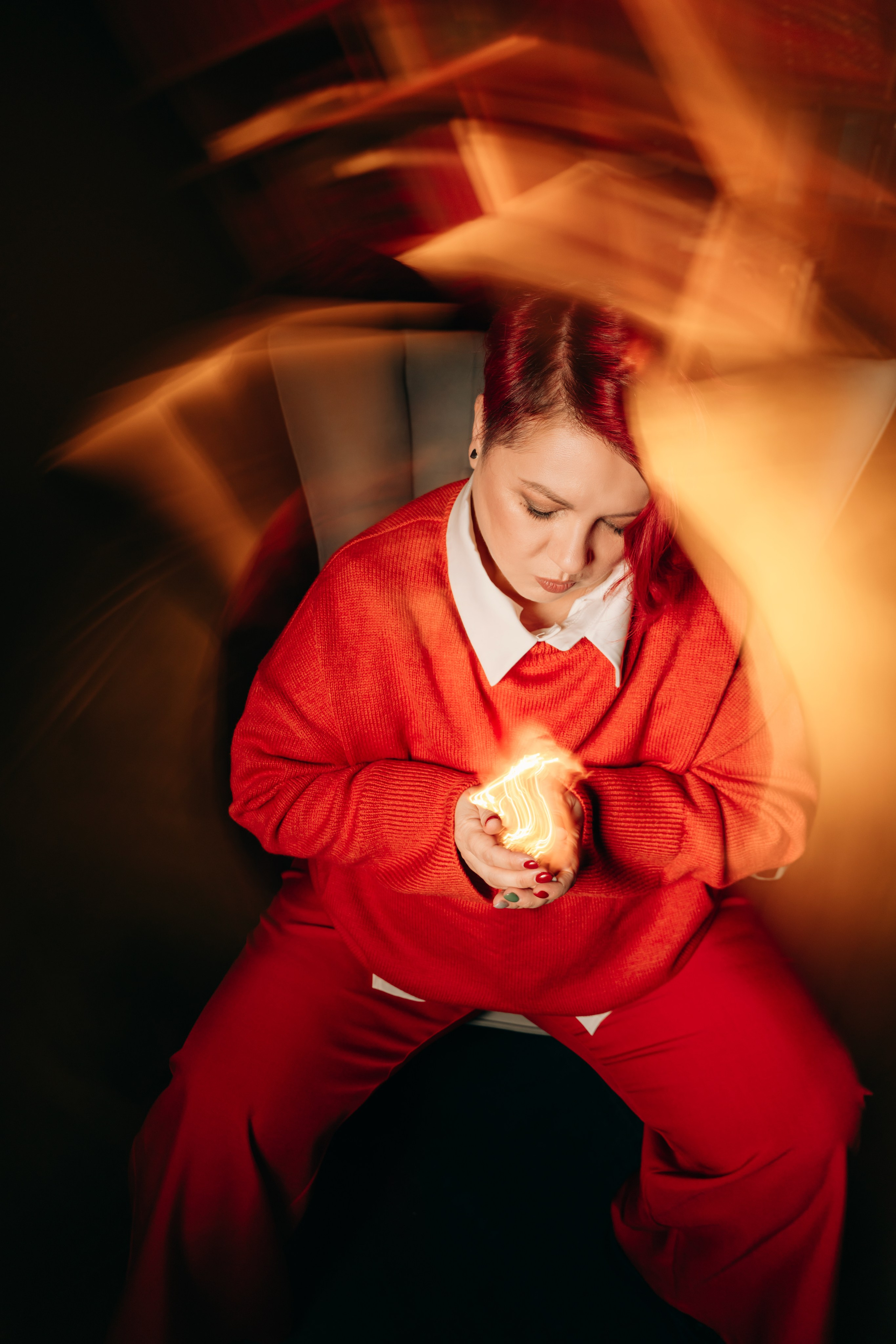 Юля. Альтернативный взгляд на Новый год. Портретный фотограф в Санкт-Петербурге Дмитриева Наталия