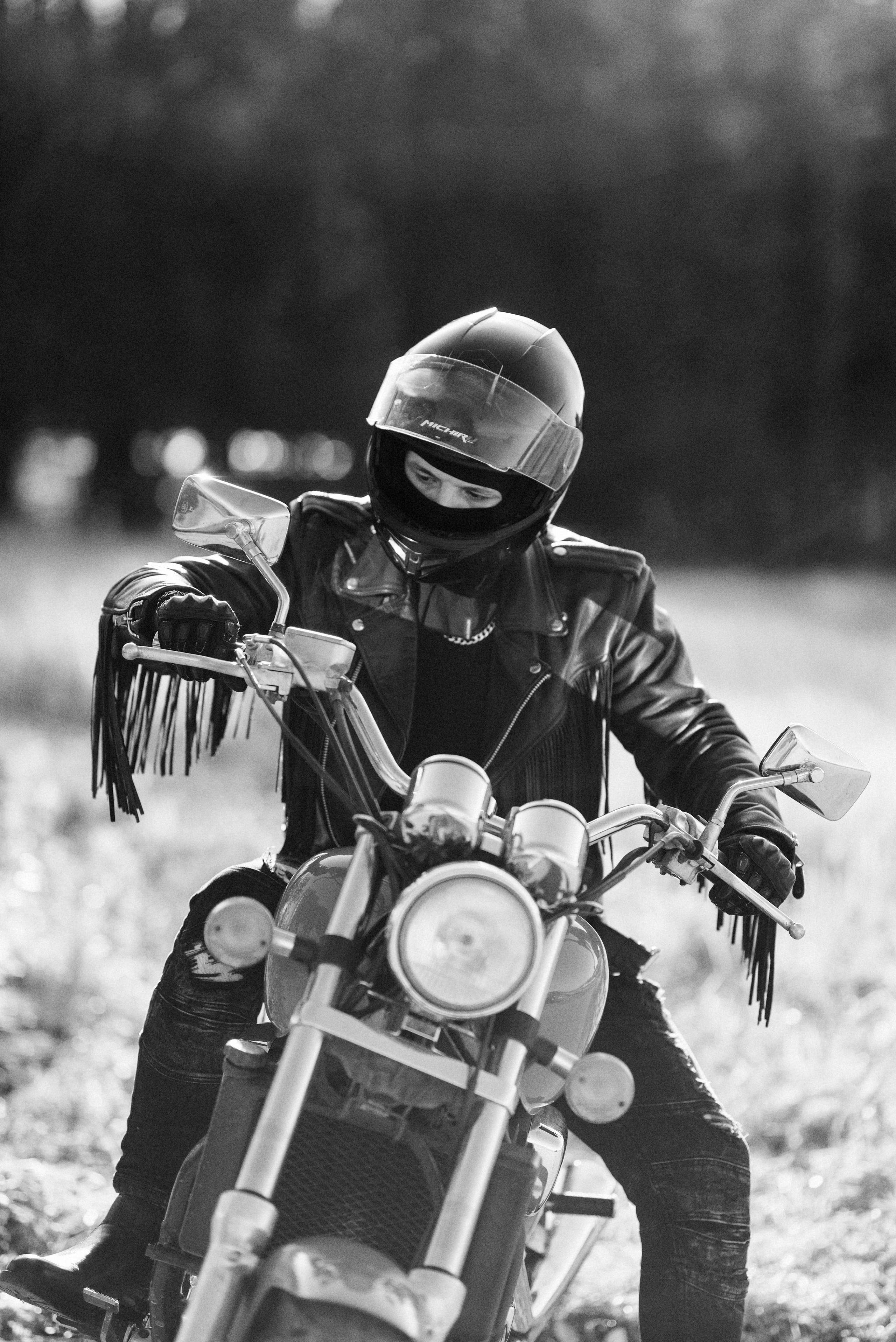 Фотосессия с мотоциклом